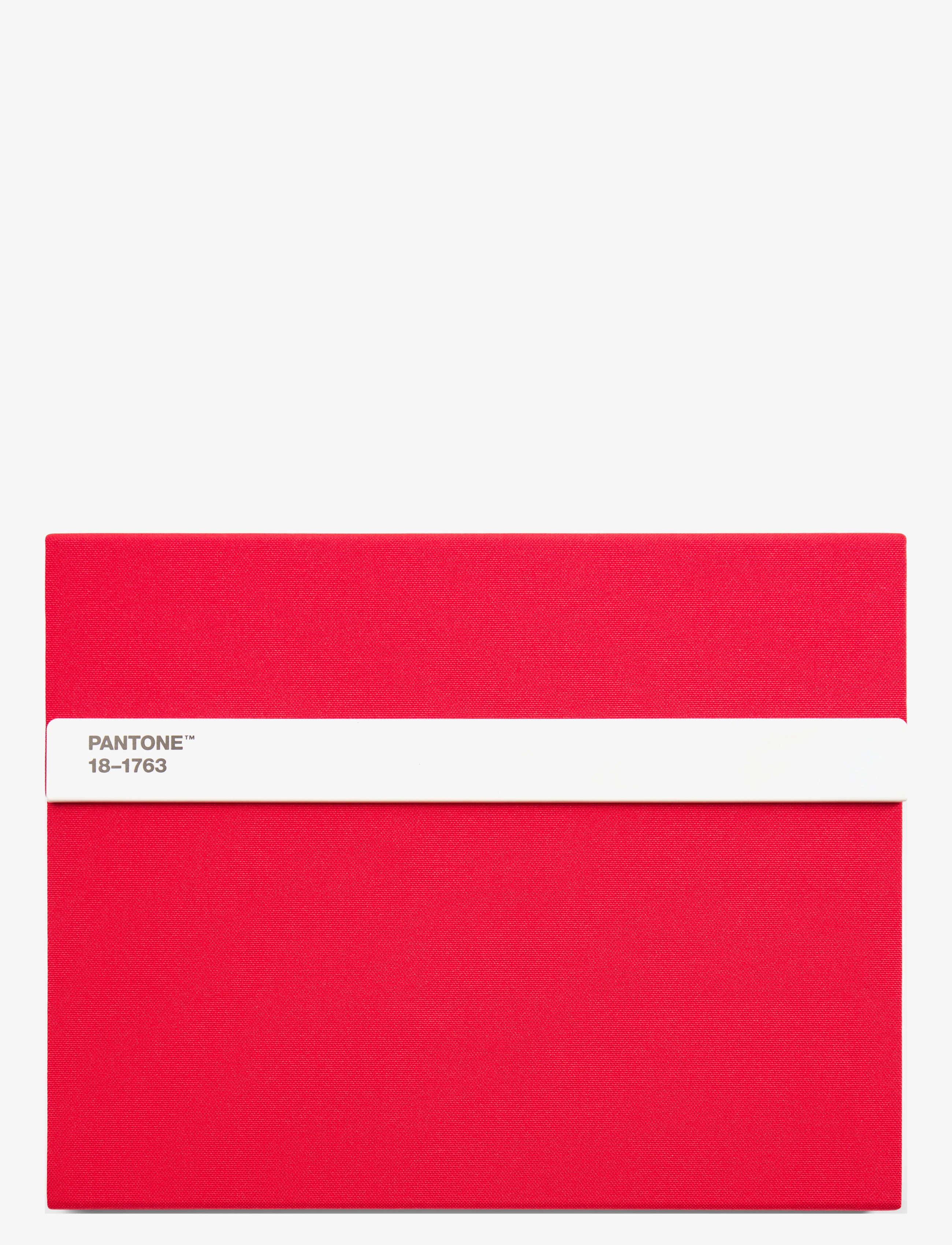 PANTONE New Notebook With Pencil. / Lined, Kalender og notesbog, Rød, Str: ONE SIZE