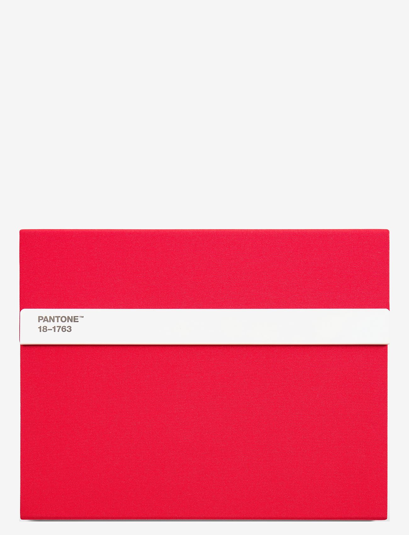 PANTONE - PANTONE NEW NOTEBOOK WITH PENCIL. / LINED - kontorsmaterial - red 18-1763 - 0