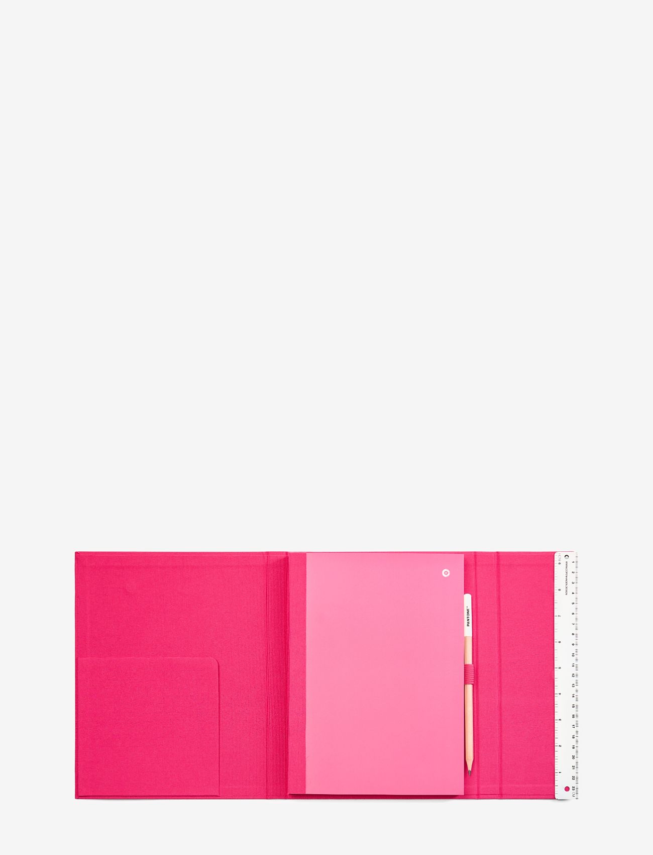 PANTONE - PANTONE NEW NOTEBOOK WITH PENCIL. / LINED - home - pink 18-2143 - 1