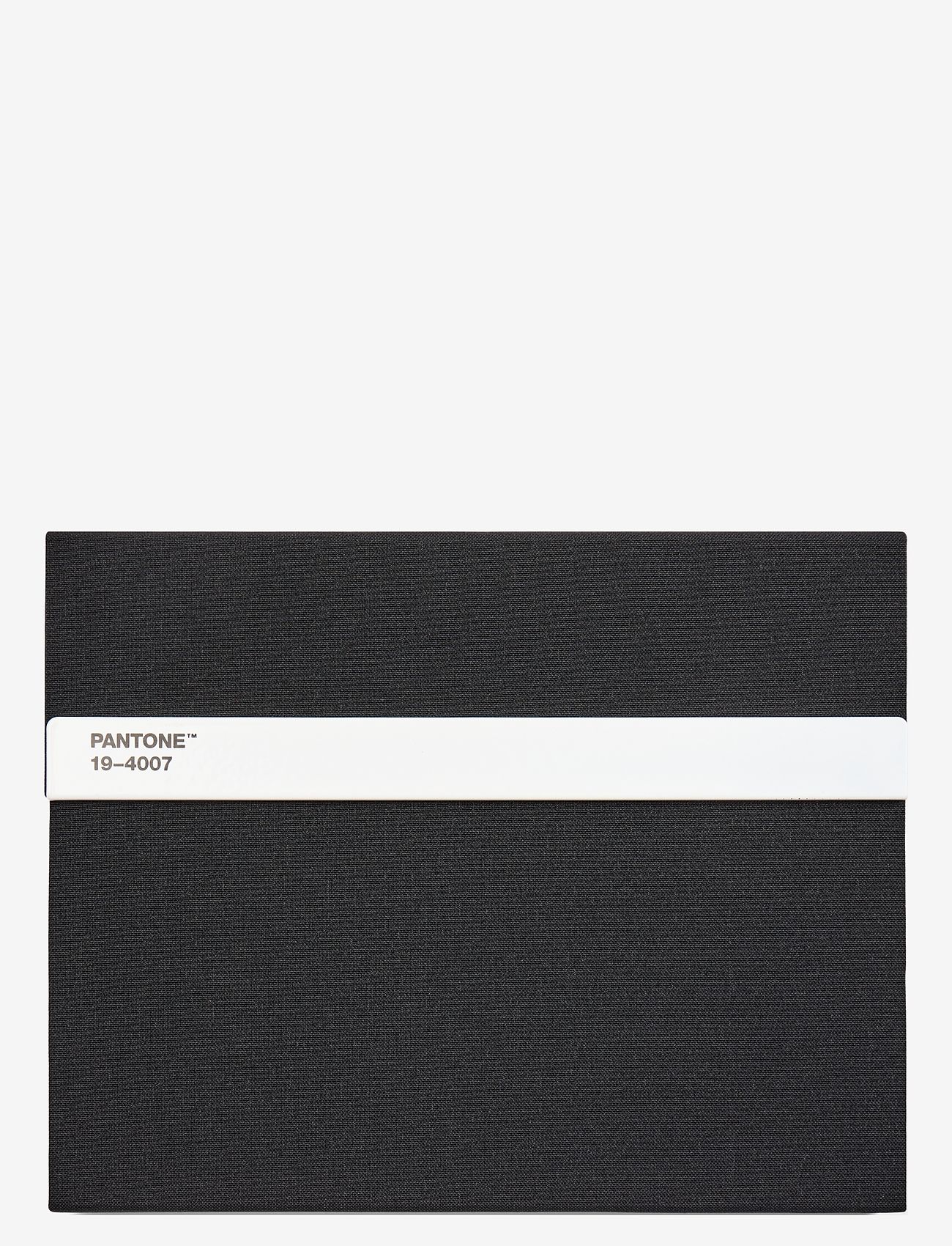 PANTONE - PANTONE NEW NOTEBOOK WITH PENCIL. / LINED - shop by price - black 19-4007 - 0