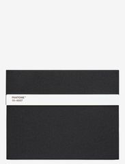 PANTONE NEW NOTEBOOK WITH PENCIL. / LINED - BLACK 19-4007
