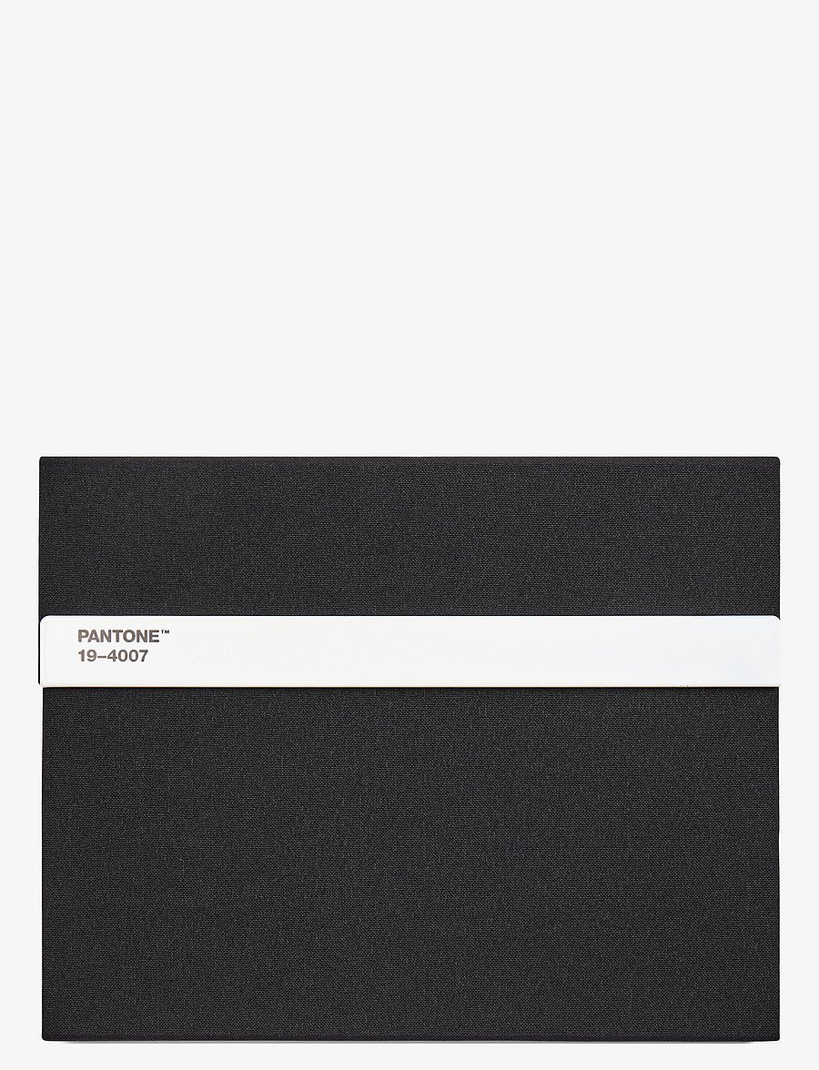 PANTONE - PANTONE NEW NOTEBOOK WITH PENCIL. / LINED - kalender & notizbücher - black 19-4007 - 1