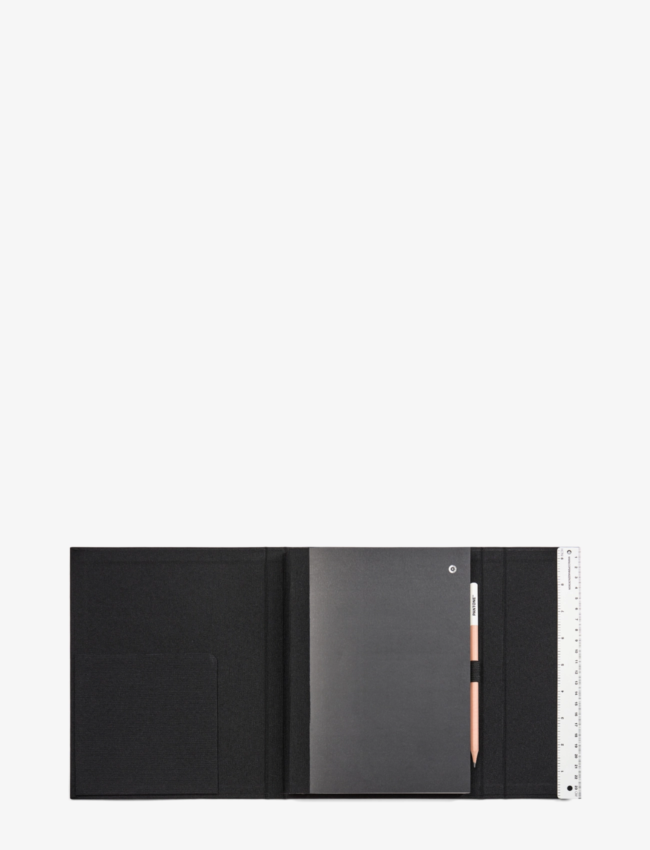 PANTONE - PANTONE NEW NOTEBOOK WITH PENCIL. / LINED - kalendrar & anteckningsblock - black 19-4007 - 2