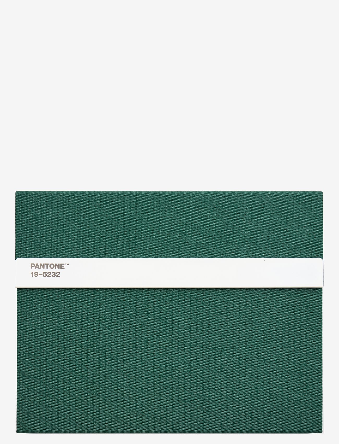 PANTONE - PANTONE NEW NOTEBOOK WITH PENCIL. / LINED - home - dark green 19-5232 - 0