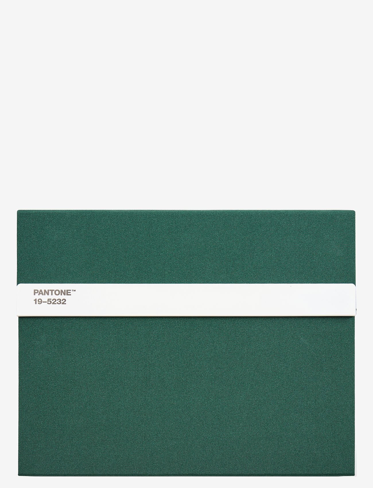 PANTONE - PANTONE NEW NOTEBOOK WITH PENCIL. / LINED - kontorartikler - dark green 19-5232 - 0