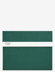PANTONE NEW NOTEBOOK WITH PENCIL. / LINED - DARK GREEN 19-5232
