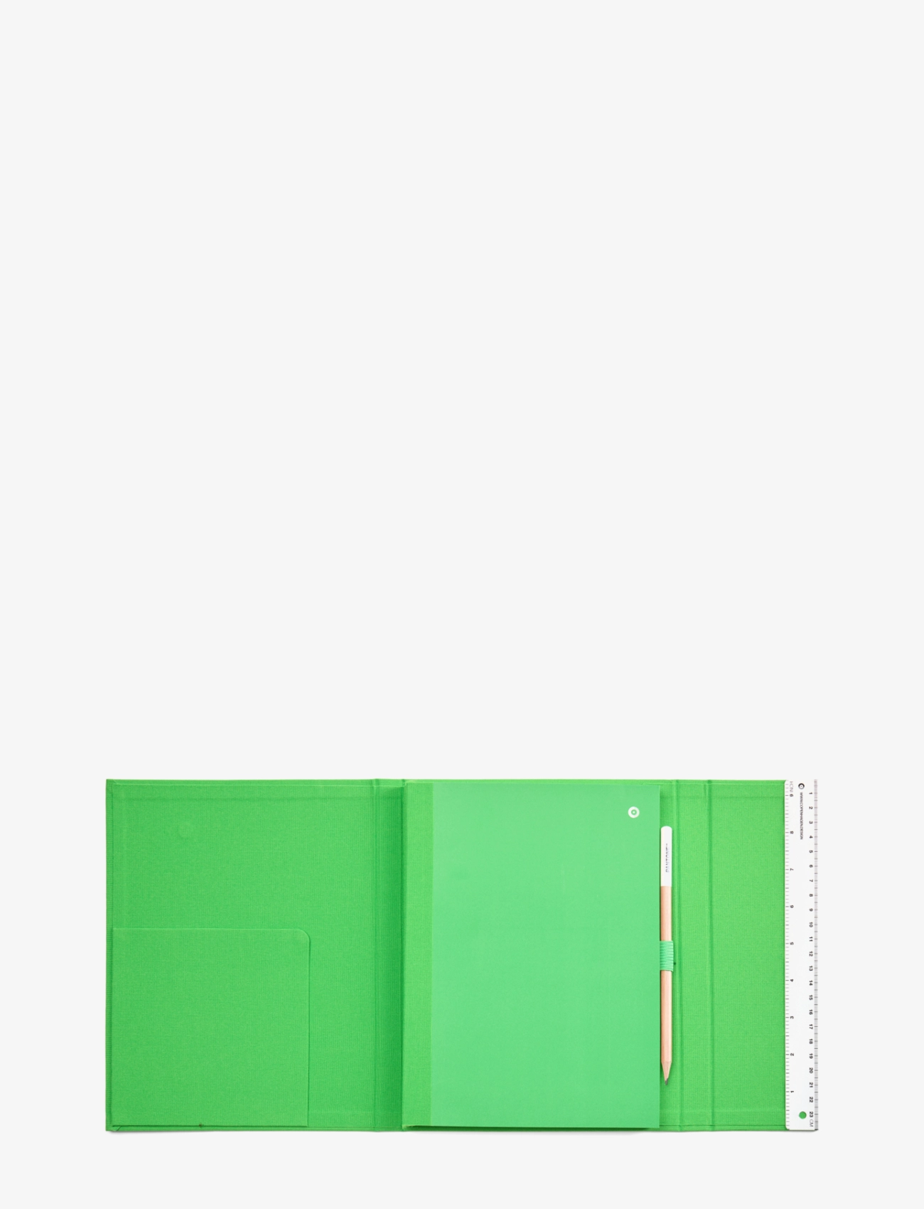 PANTONE - PANTONE NEW NOTEBOOK WITH PENCIL. / LINED - kalendere & notesbøger - green 16-6340 - 1