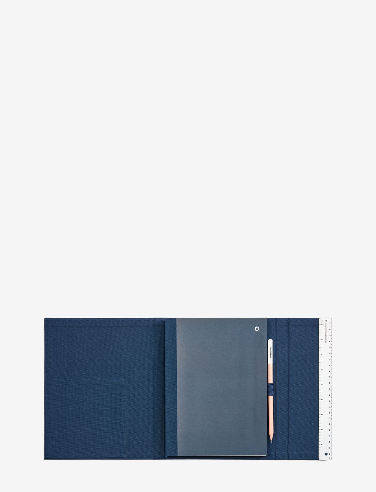 PANTONE - PANTONE NEW NOTEBOOK WITH PENCIL. / LINED - home - dark blue 19-4122 - 1