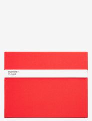 PANTONE NEW NOTEBOOK WITH PENCIL. / LINED - ORANGE 17-1463