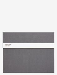 PANTONE - PANTONE NEW NOTEBOOK WITH PENCIL. / LINED - office supplies - grey 19-0203 - 0