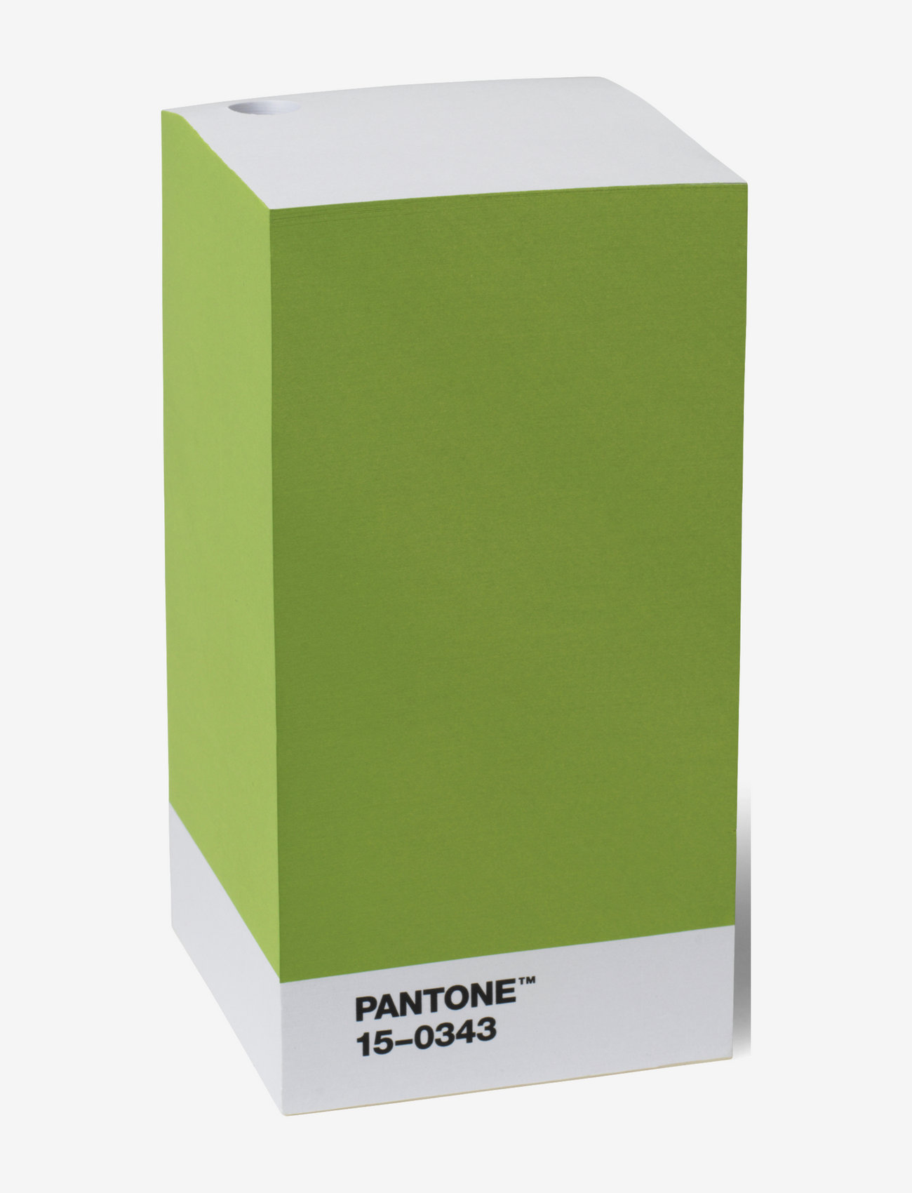 PANTONE - STICKY NOTEPAD - skrivebordstilbehør - green 15-0343 - 0