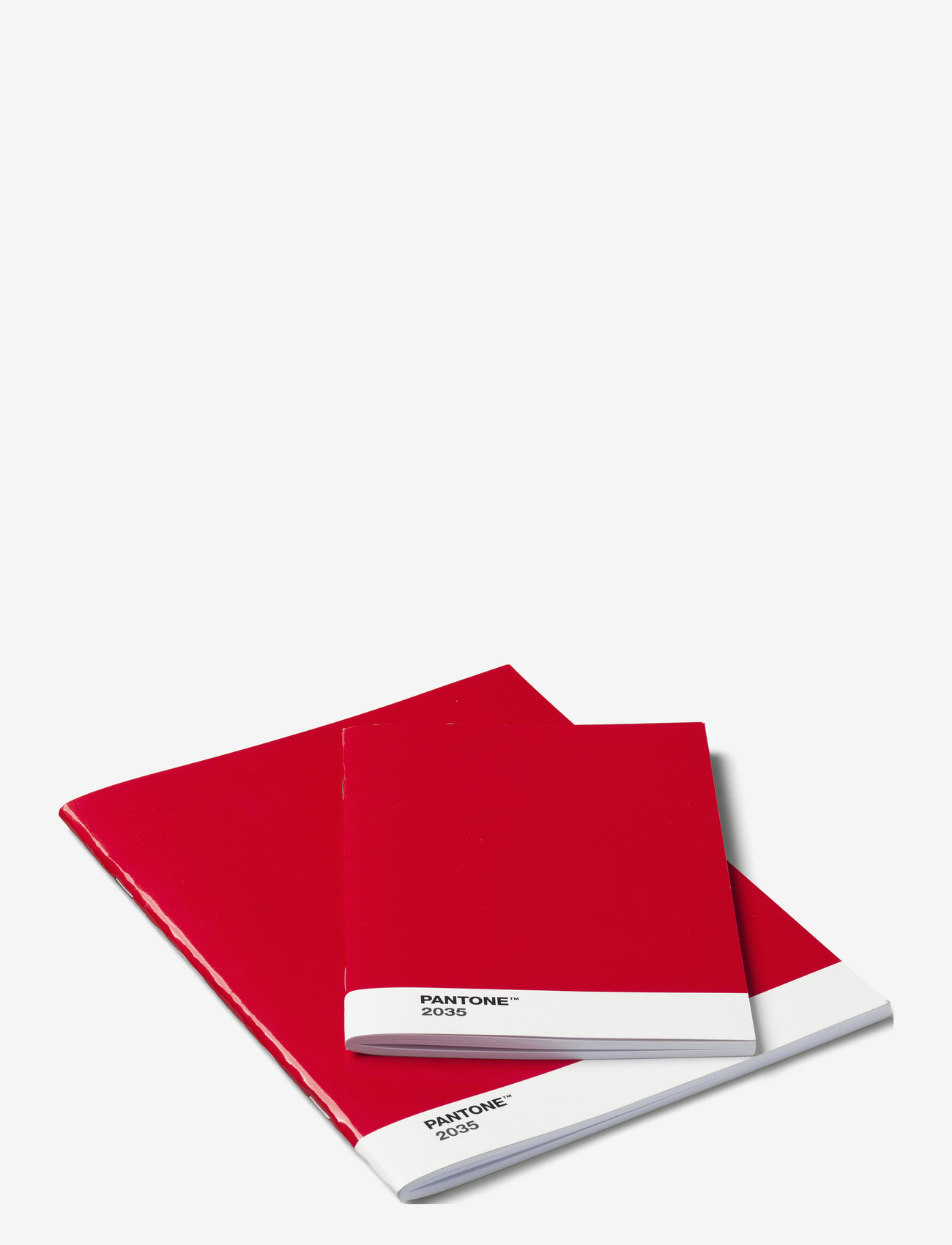 PANTONE - BOOKLETS SET OF 2 - lowest prices - red 2035 - 0