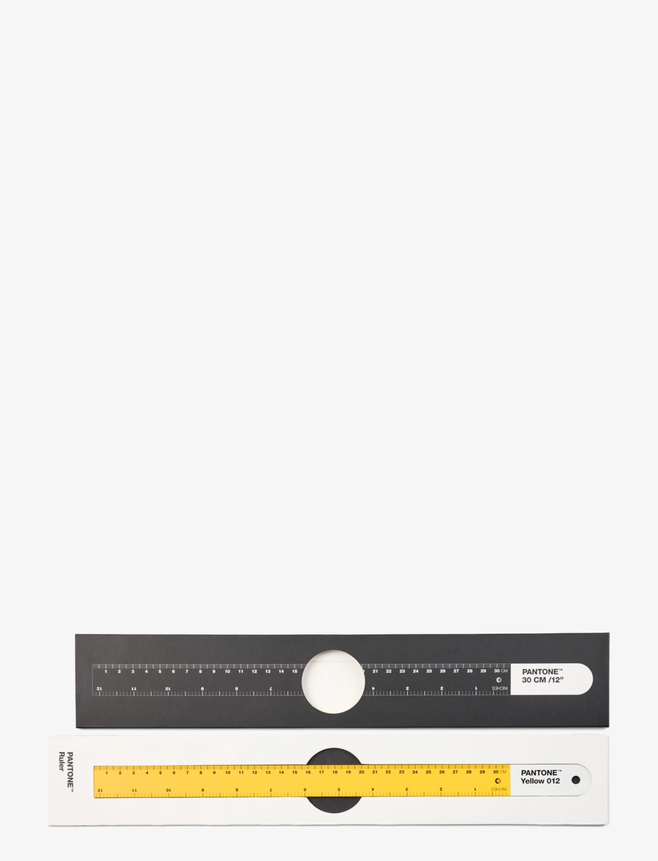 PANTONE - RULER - schreibtischutensilien - yellow 012 c - 2