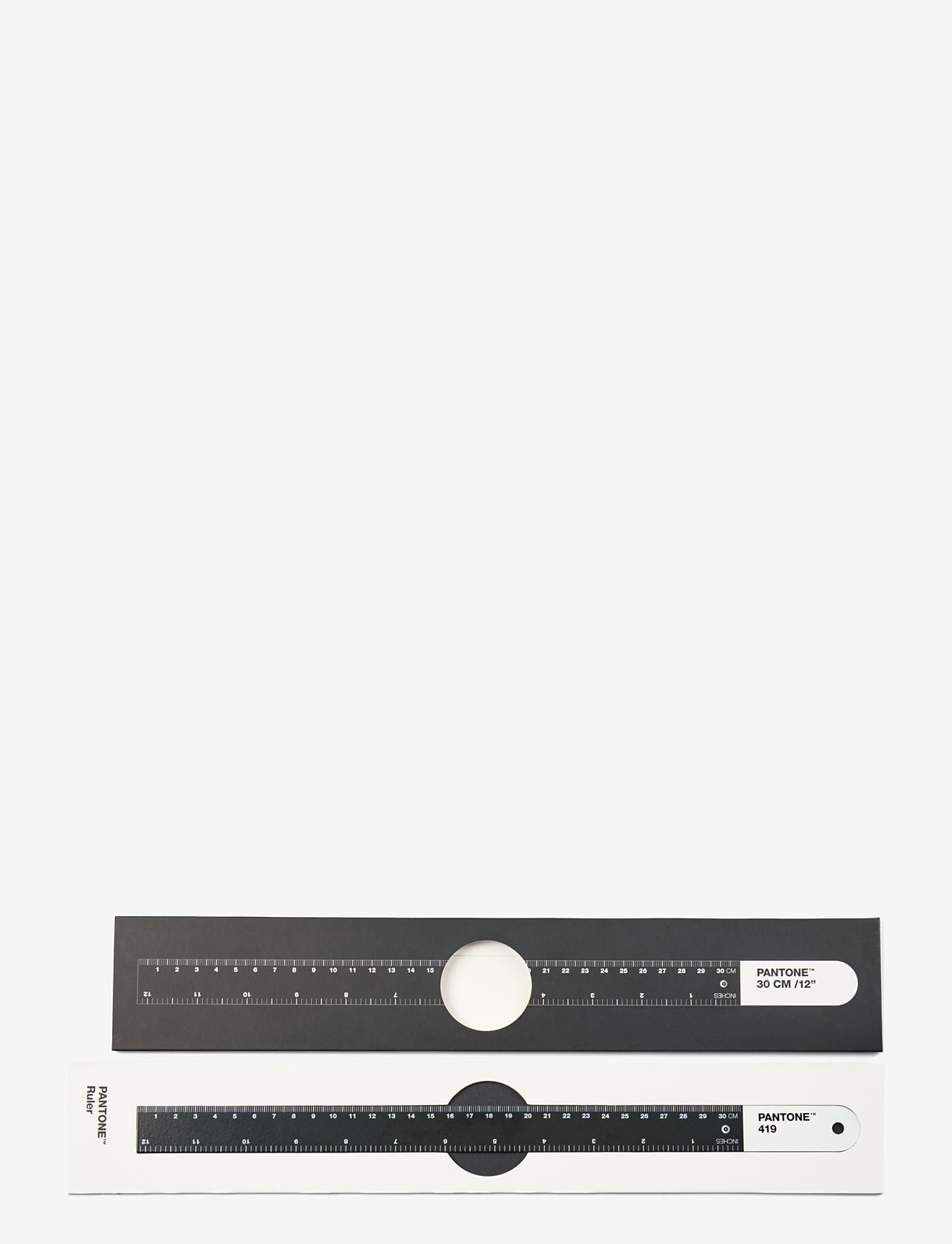 PANTONE - PANTONE RULER - schreibtischutensilien - black 419 - 2