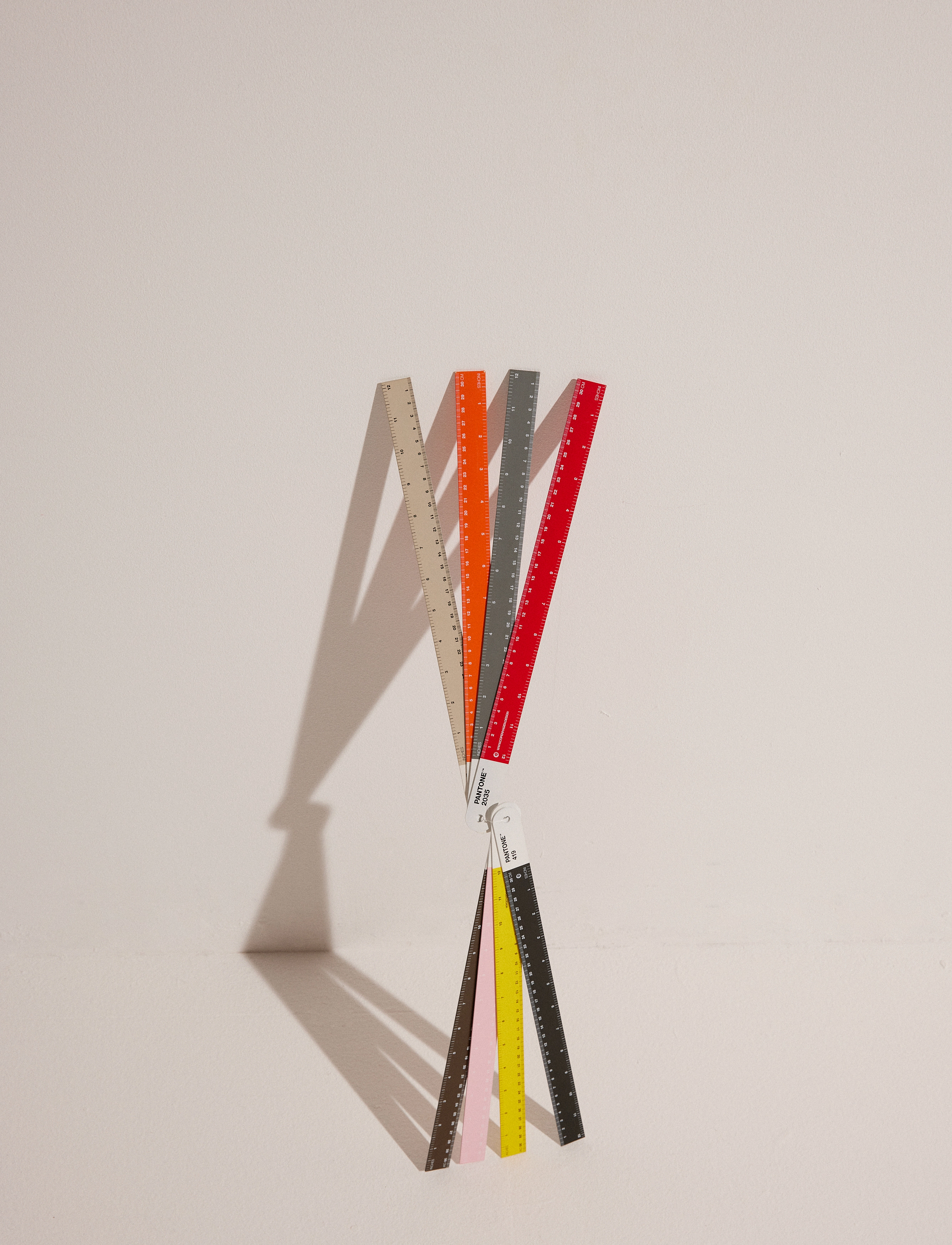 PANTONE Ruler, 30 cm, Office Material, Braun - Desk Accessories, Homeware