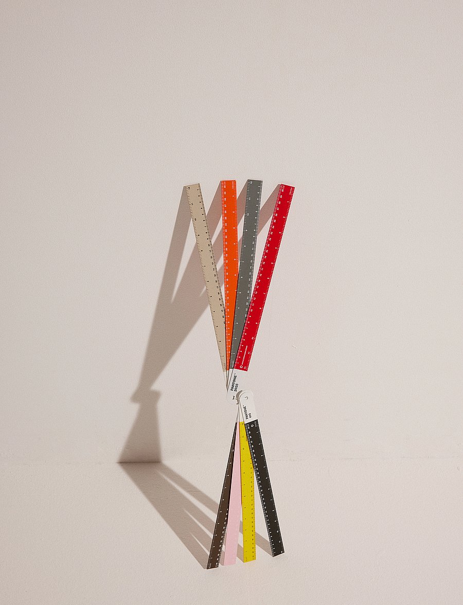 PANTONE - RULER - työpöydän tarvikkeet - brown 2322 - 0
