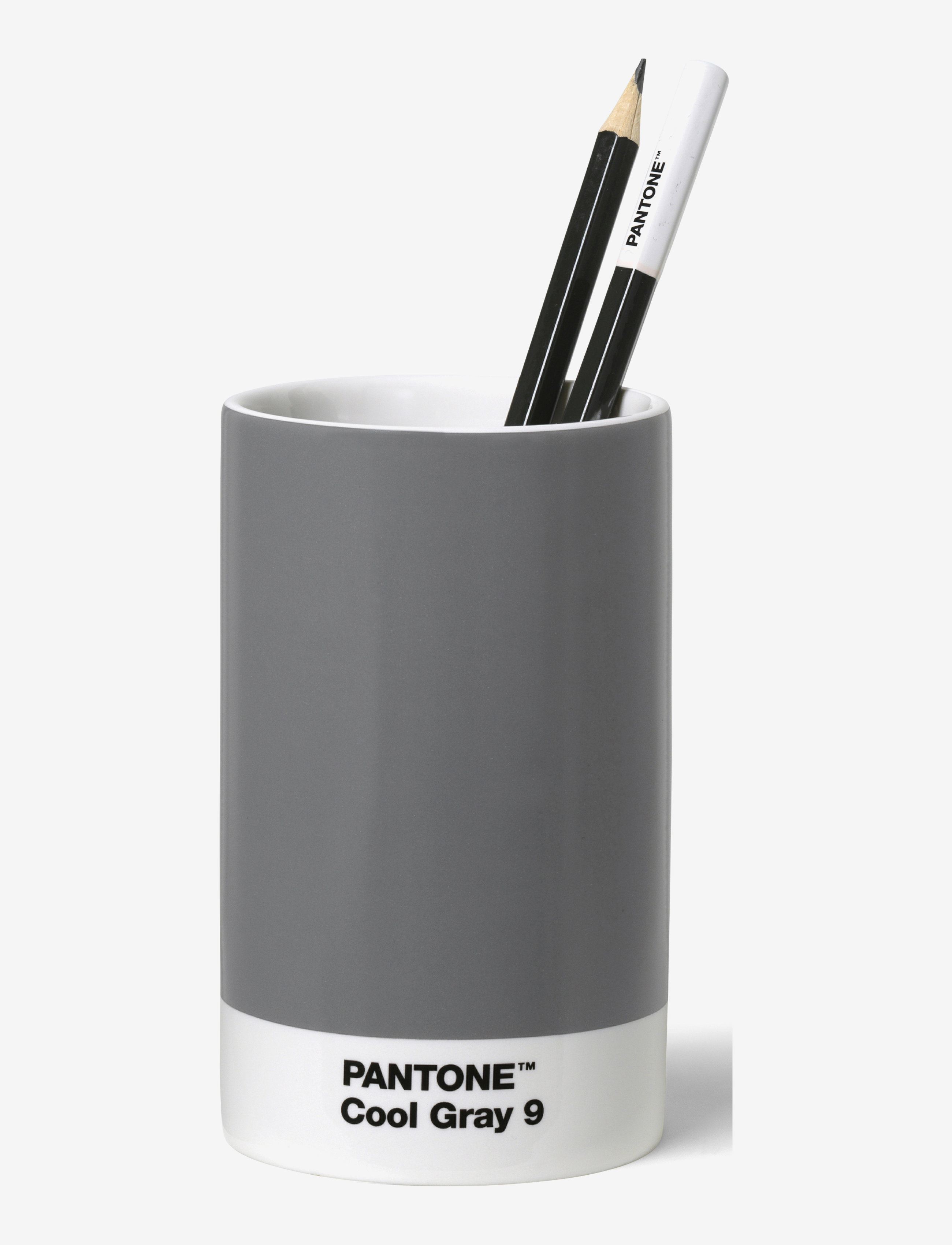 PANTONE Pencil Cup, 7 cm, Desk Accessories, Grau - Holders, Homeware