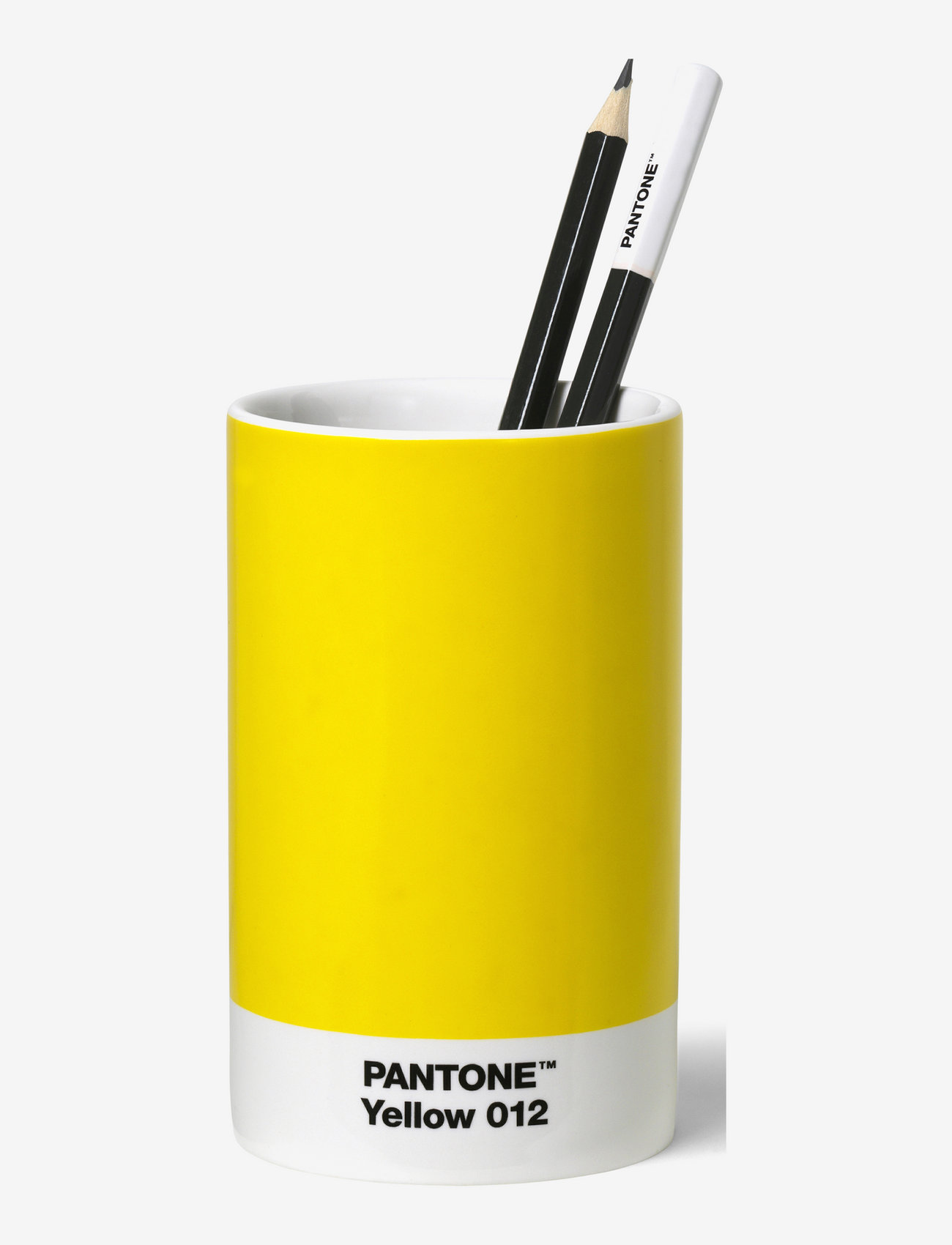PANTONE - PENCIL CUP - køb efter pris - yellow 012 - 0