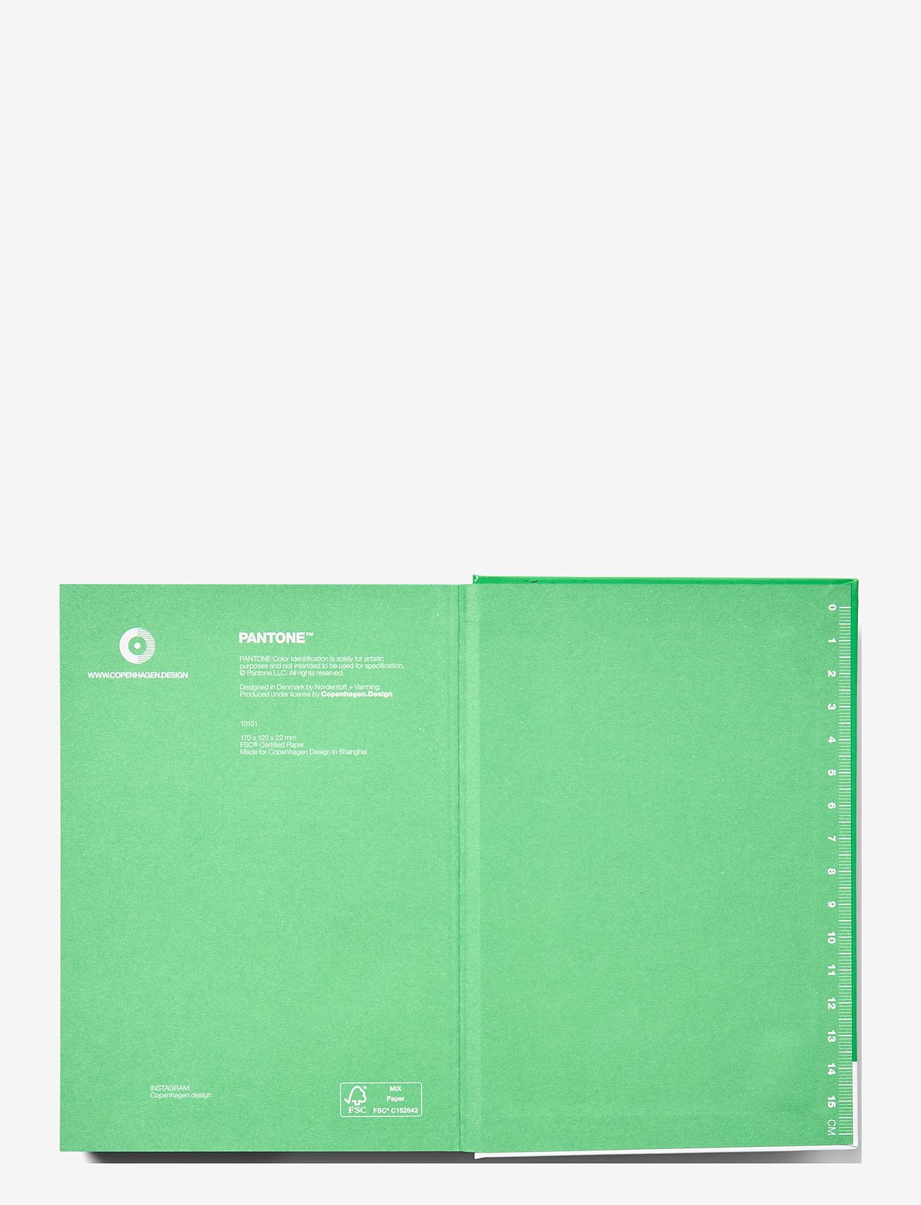 PANTONE - PANTONE NOTEBOOK S DOTTED - madalaimad hinnad - green 16-6340 - 1