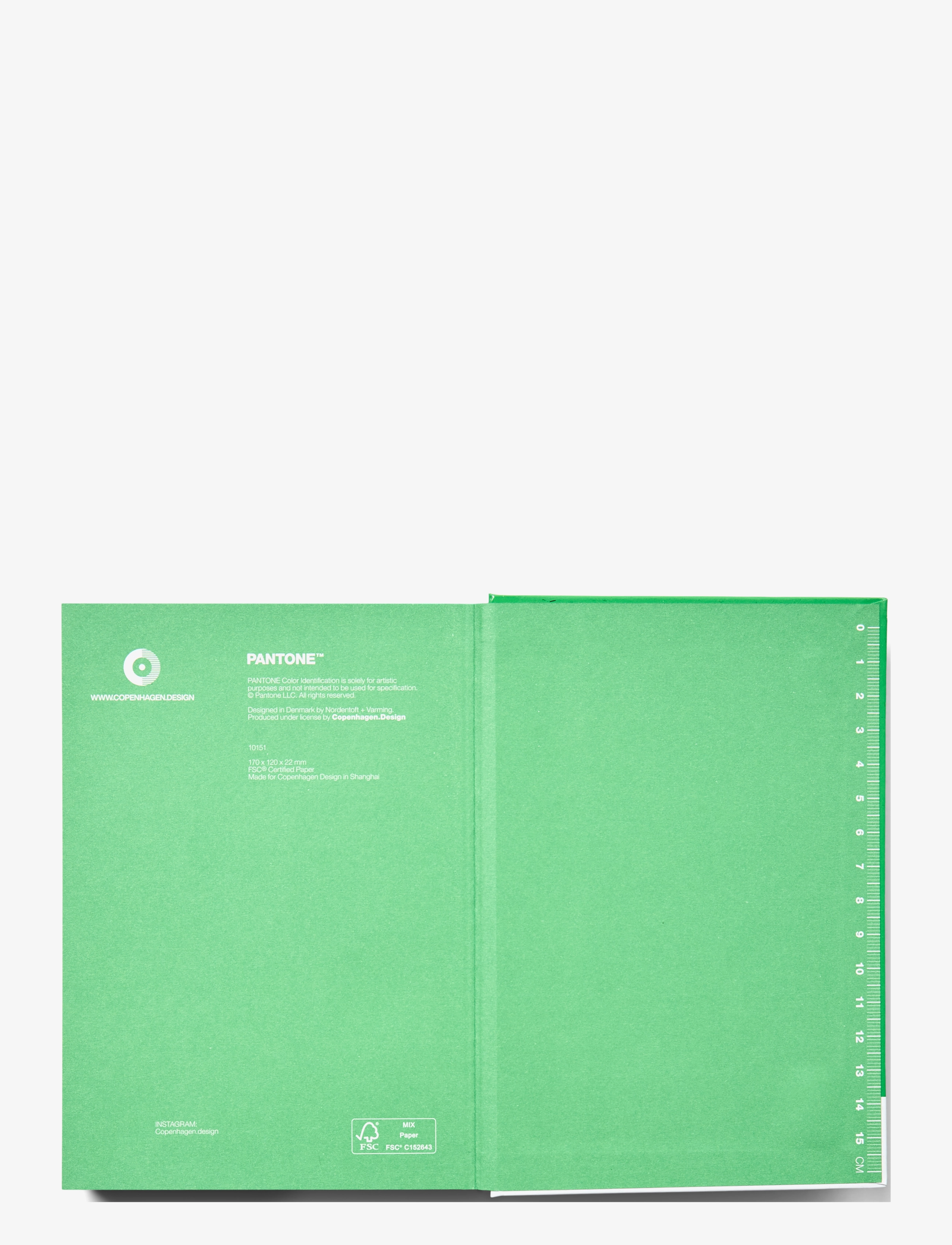 PANTONE - PANTONE NOTEBOOK S DOTTED - kalender & notizbücher - green 16-6340 - 2