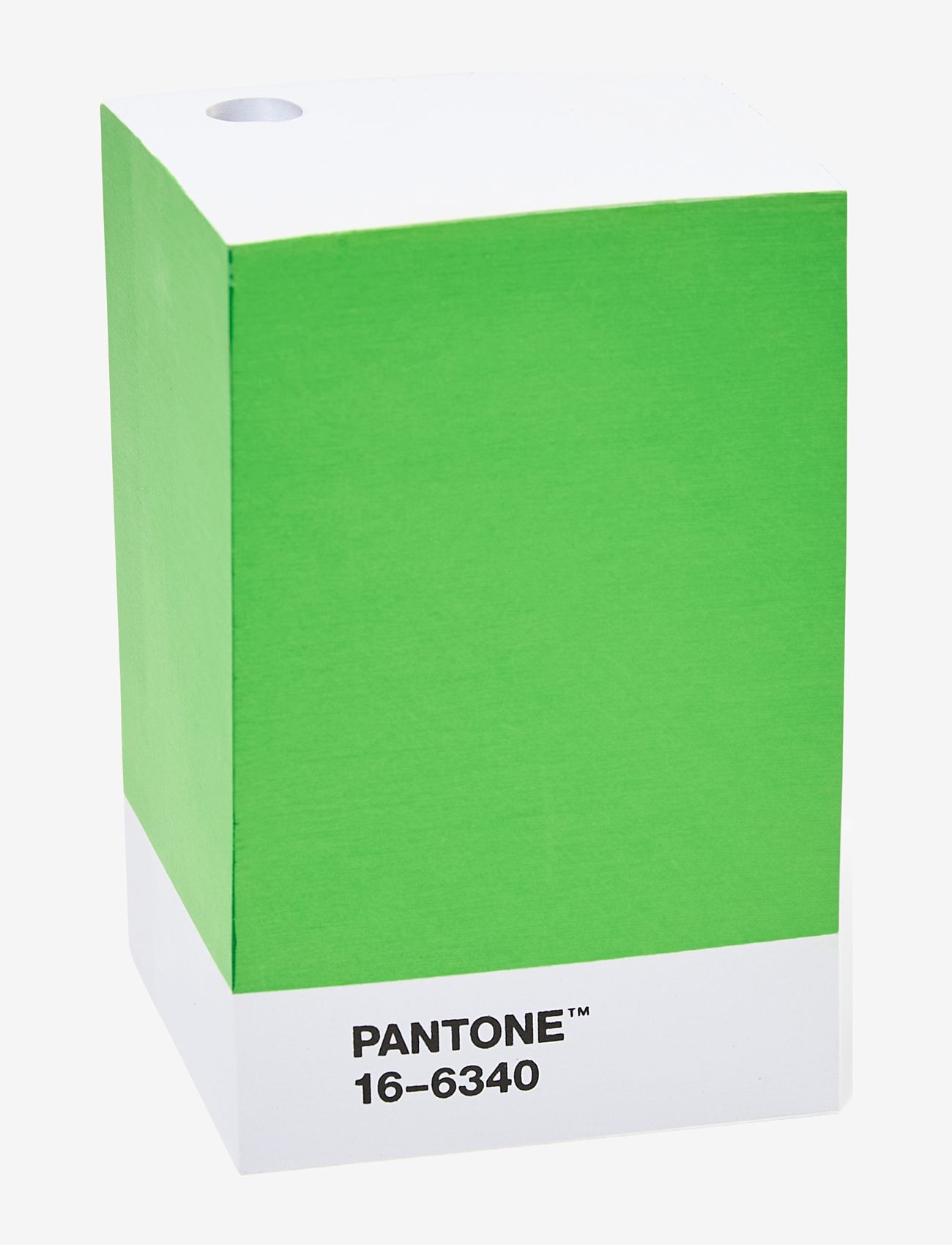 PANTONE - PANTONE NEW STICKY NOTEPAD - klebezettel - green 16-6340 - 0