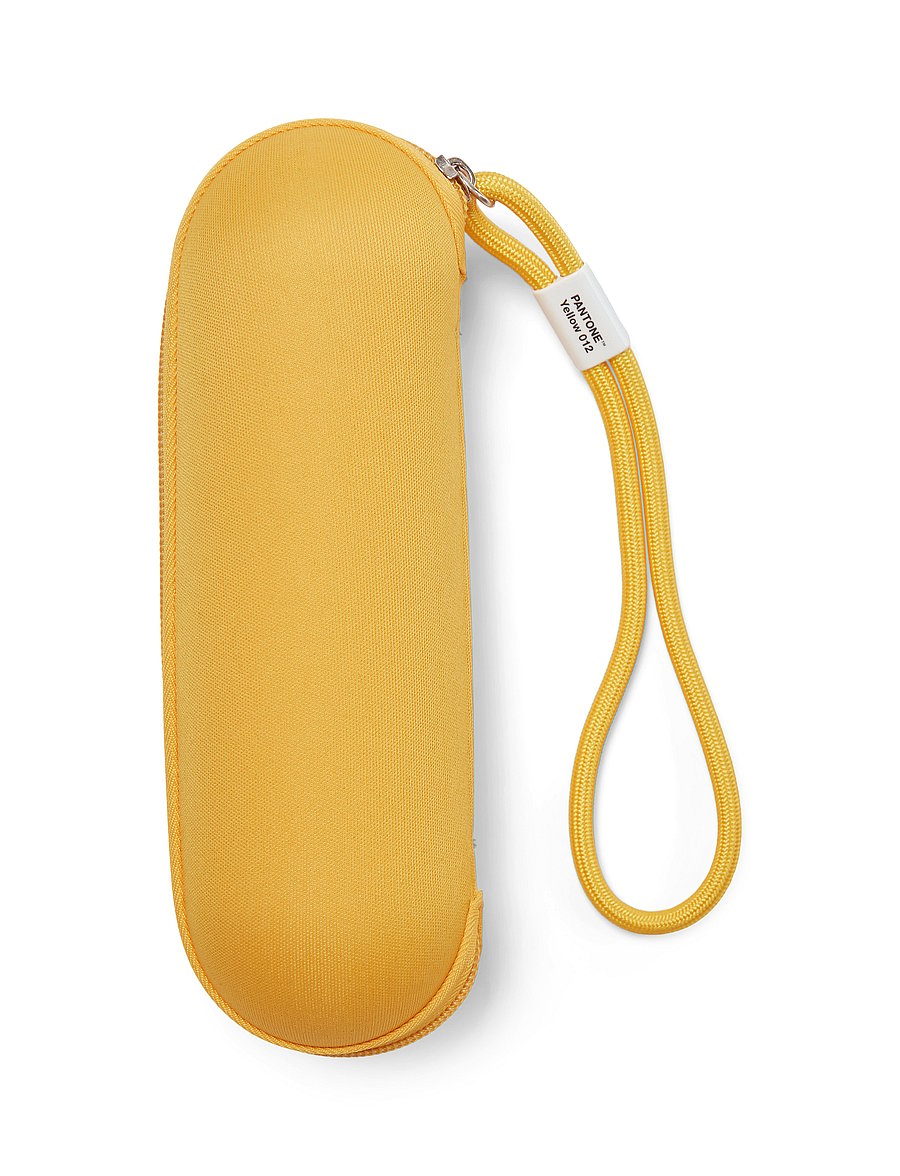 PANTONE - UMBRELLA FOLDING IN CARRY CASE - alltags-style - yellow 012 c - 1
