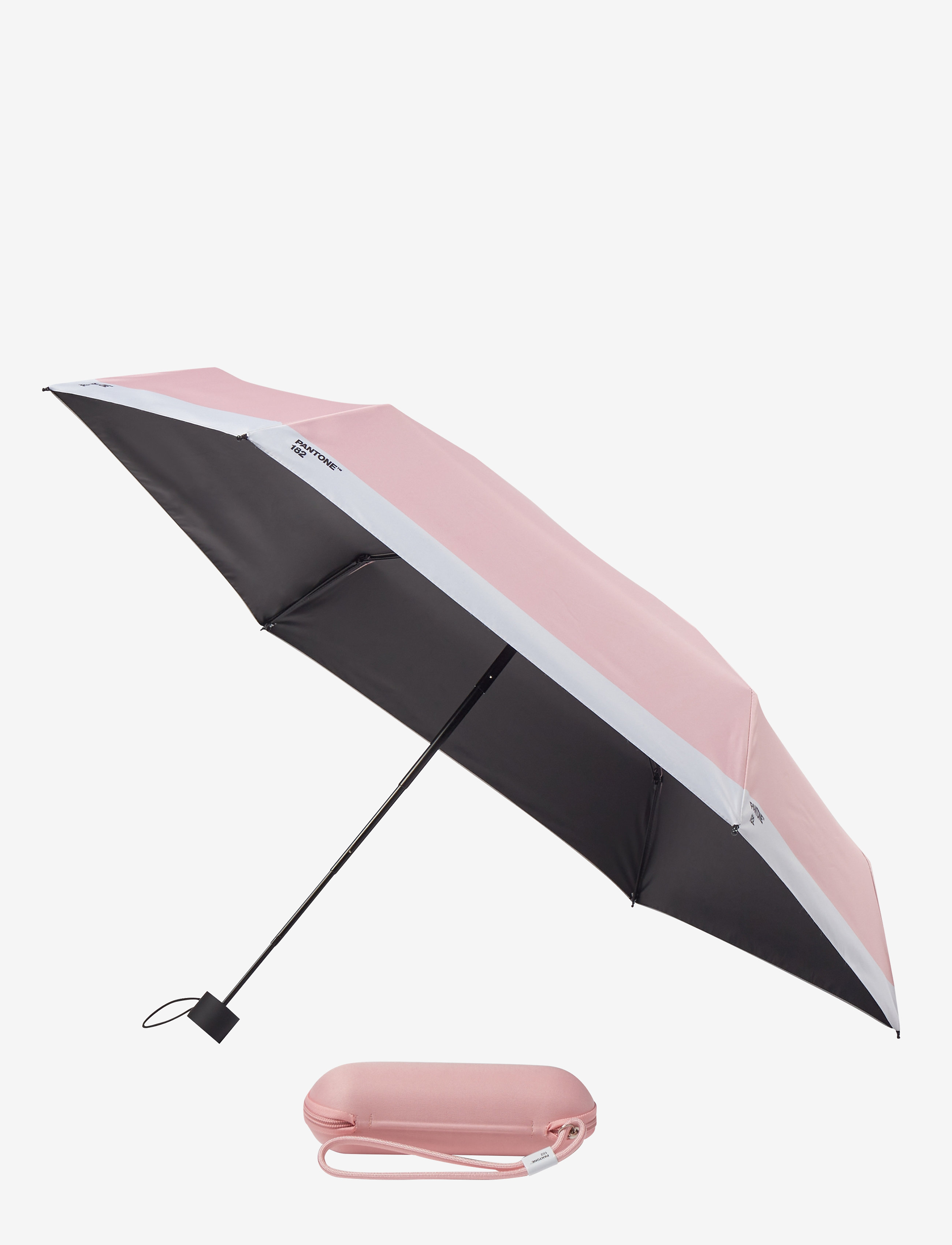 PANTONE Umbrella Folding In Carry Case, 90 cm, Pink, Tilbehør > Paraplyer, Herre