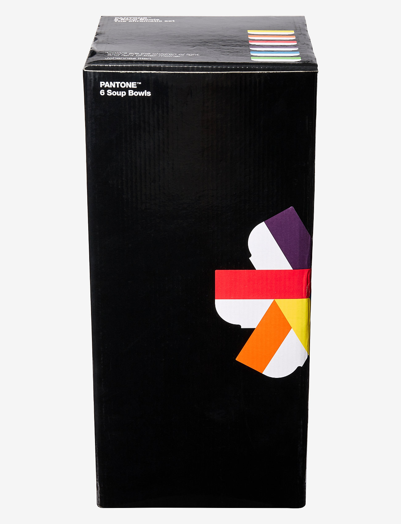 PANTONE - PANTONE BOWL GIFTBOX SET OF 6 - køb efter pris - yellow/orange/red/green/blue/violet - 1