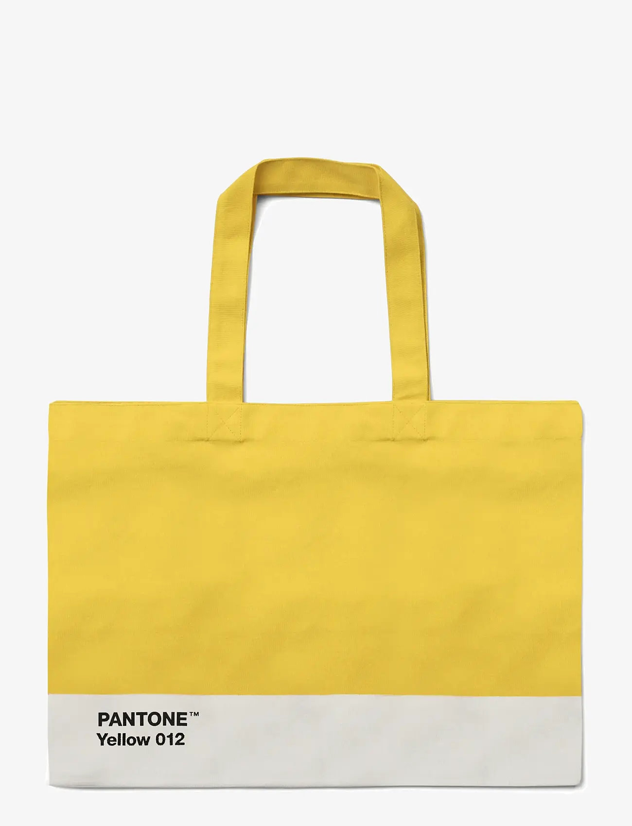 PANTONE - PANTONE BEACH BAG - sacs en toile - yellow 012 - 0