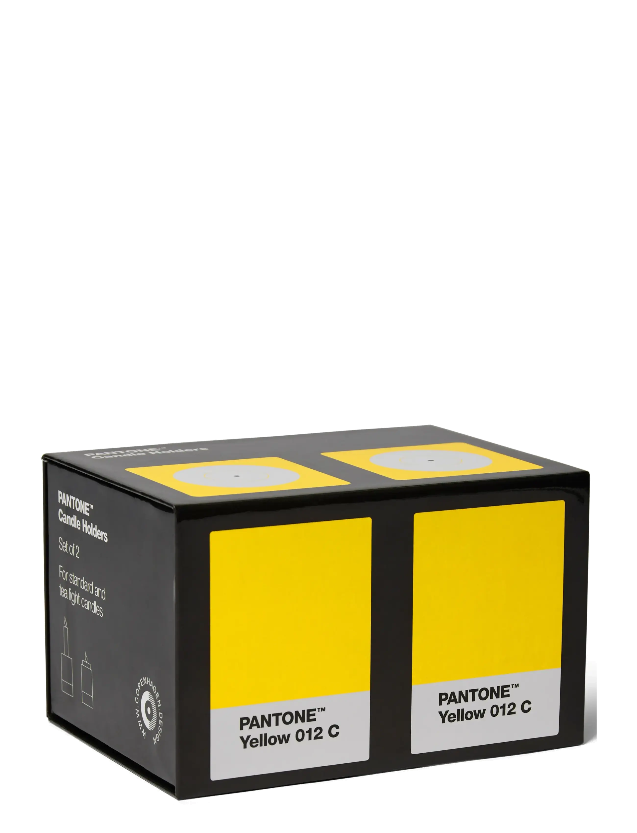 PANTONE - Pantone Candlestick set of 2 - osta hinna alusel - yellow - 2