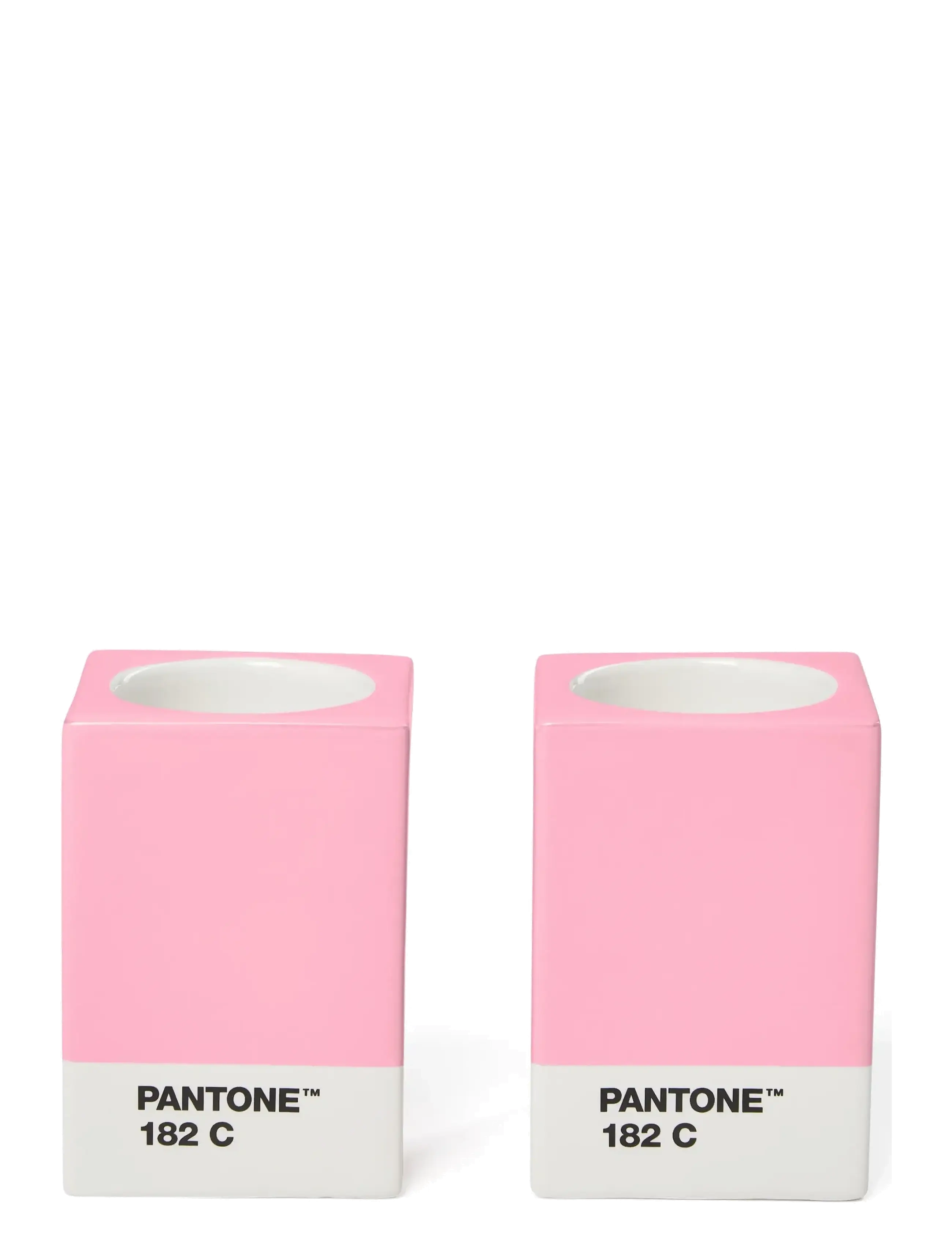 PANTONE - Pantone Candlestick set of 2 - køb efter pris - light pink - 2