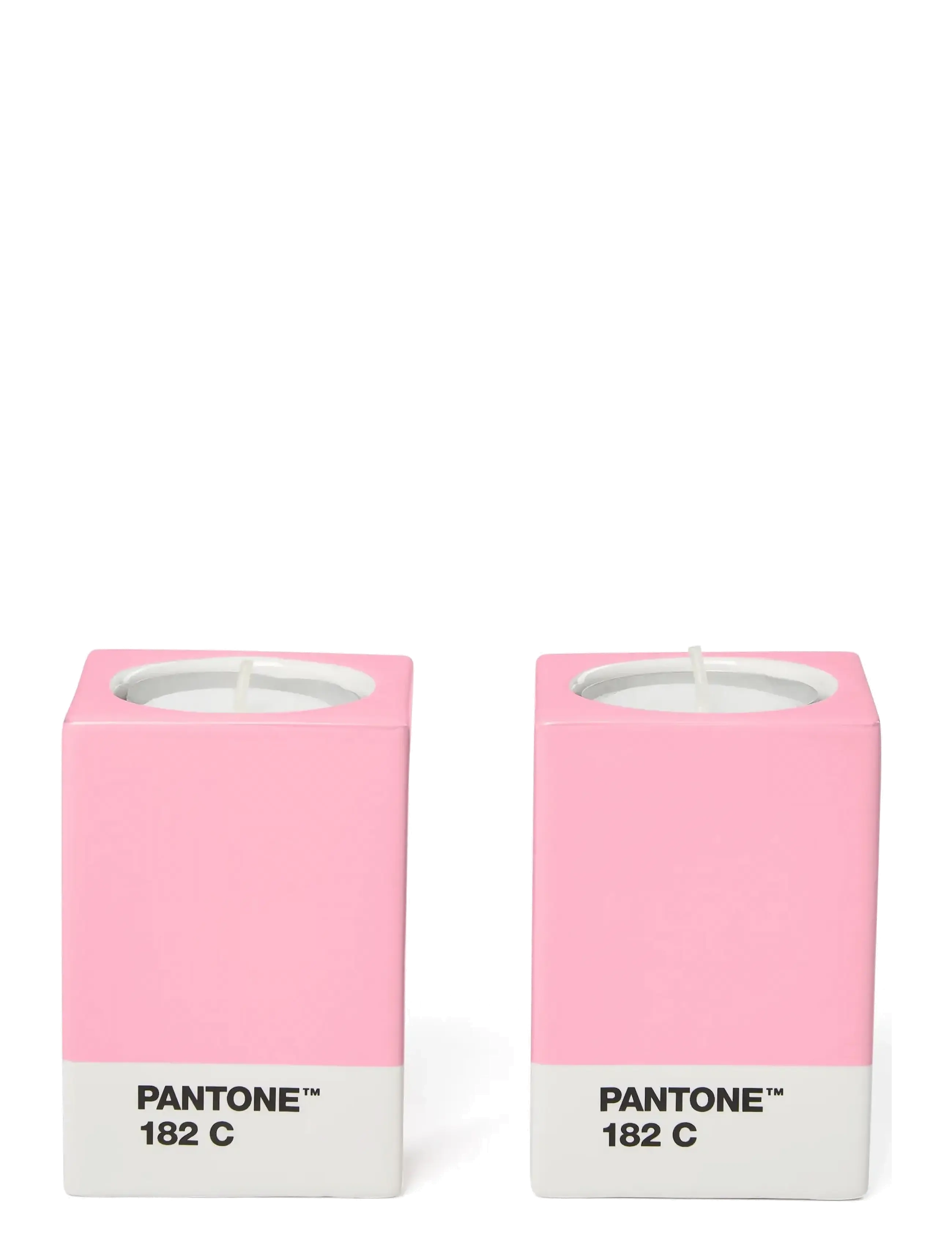 PANTONE - Pantone Candlestick set of 2 - køb efter pris - light pink - 3