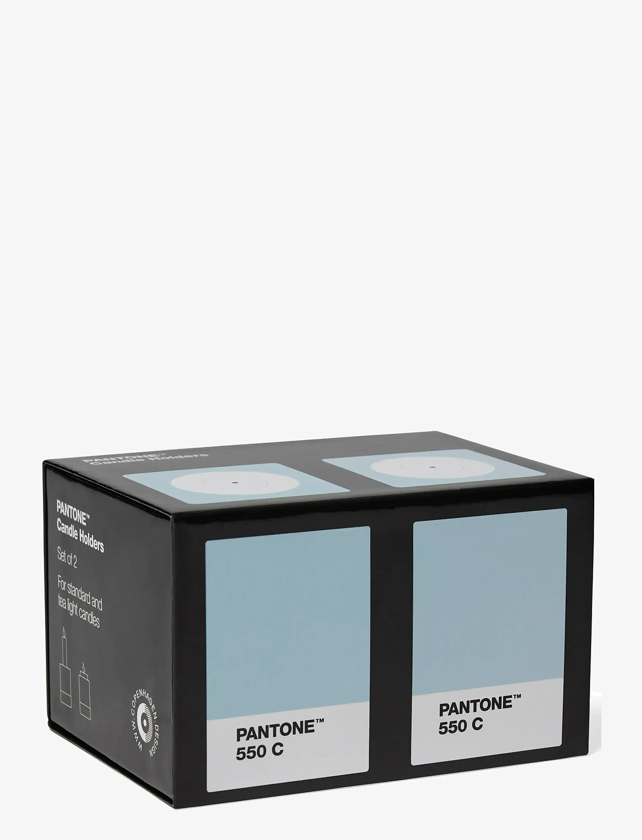 PANTONE - Pantone Candlestick set of 2 - shop by price - light blue - 1