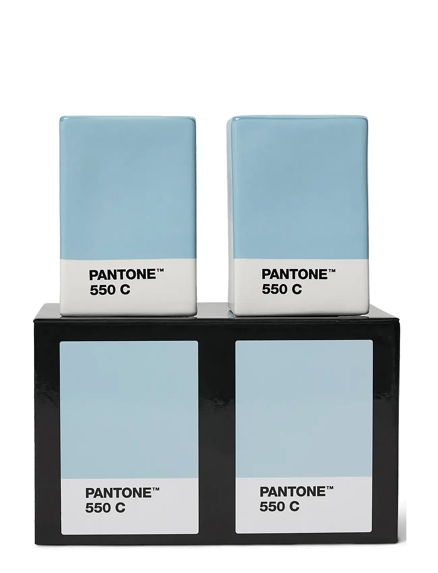 PANTONE - Pantone Candlestick set of 2 - küünlajalad - light blue - 2