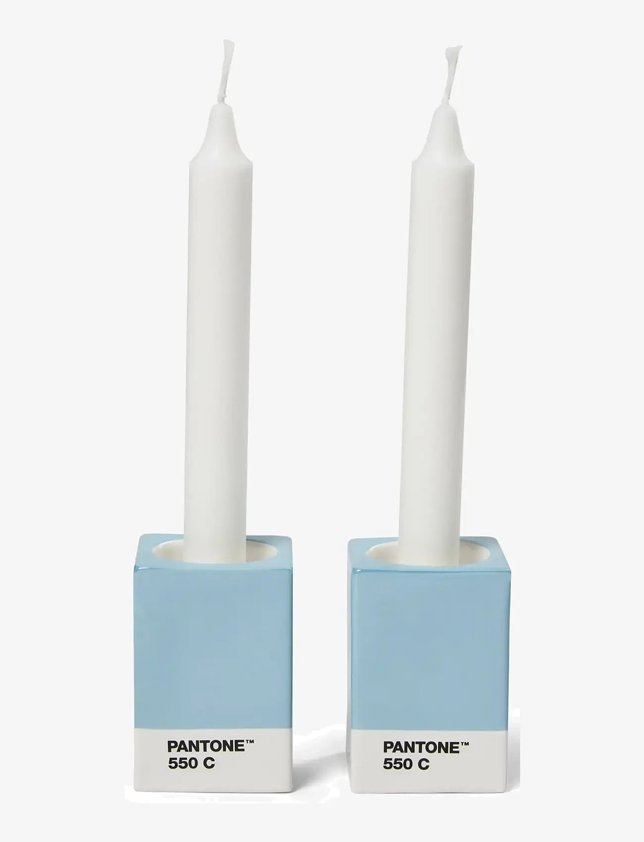 PANTONE - Pantone Candlestick set of 2 - shop by price - light blue - 0