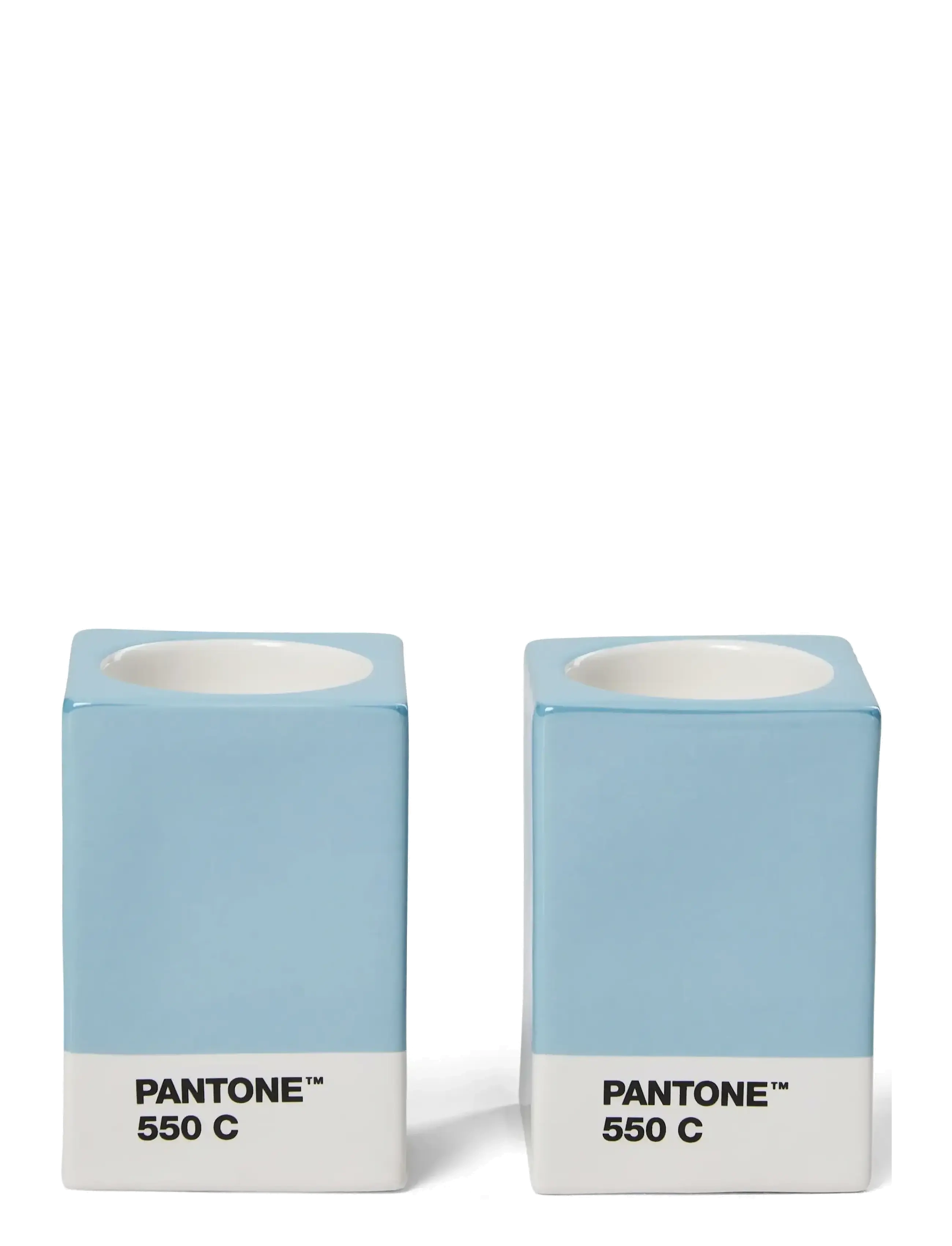 PANTONE - Pantone Candlestick set of 2 - køb efter pris - light blue - 4