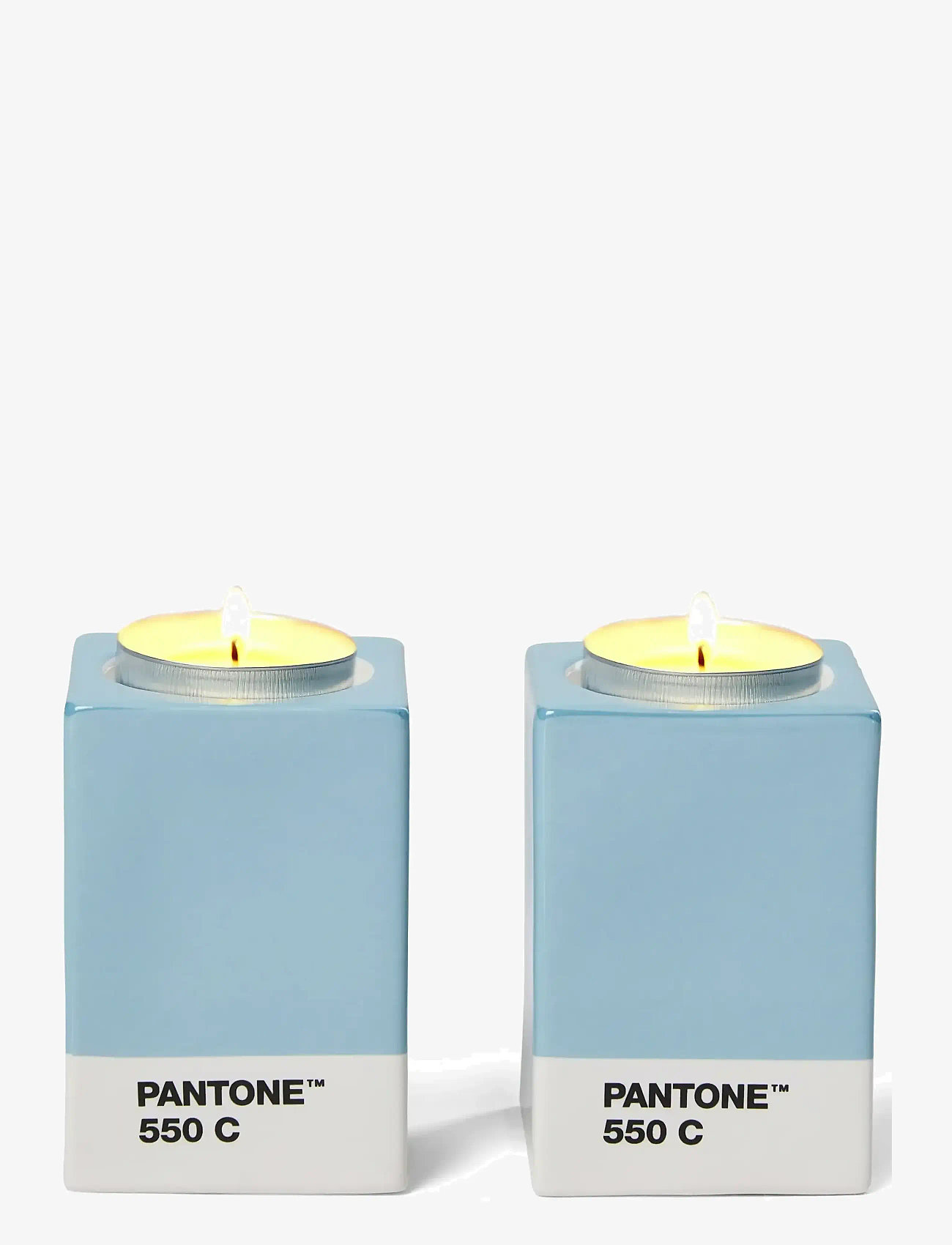 PANTONE - Pantone Candlestick set of 2 - shop by price - light blue - 5