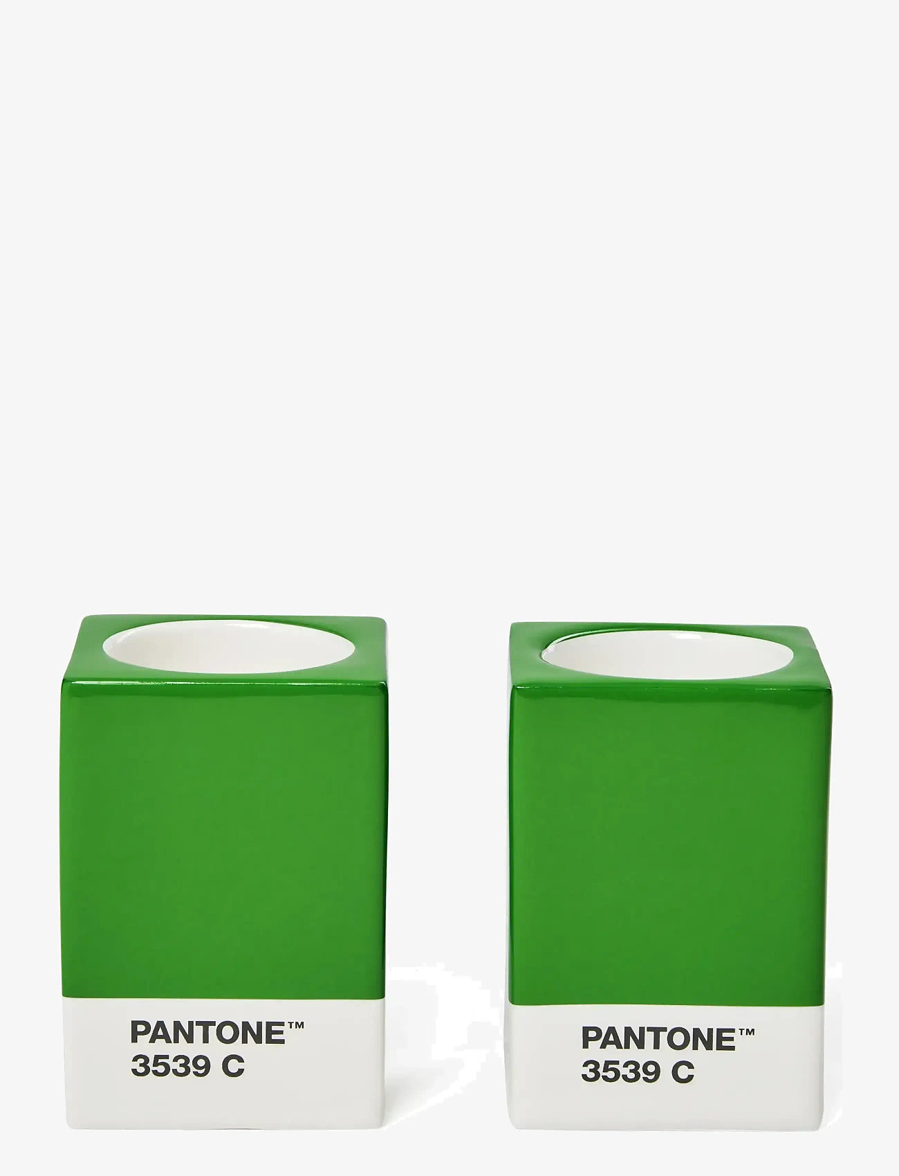 PANTONE - Pantone Candlestick set of 2 - die niedrigsten preise - green - 2