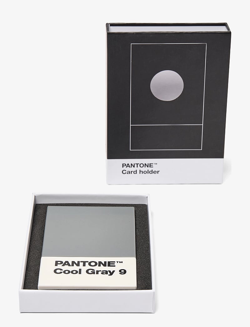 PANTONE - PANTONE CREDITCARD HOLDER IN MATTE AND GIFTBOX - kartenetuis - cool gray 9 - 3