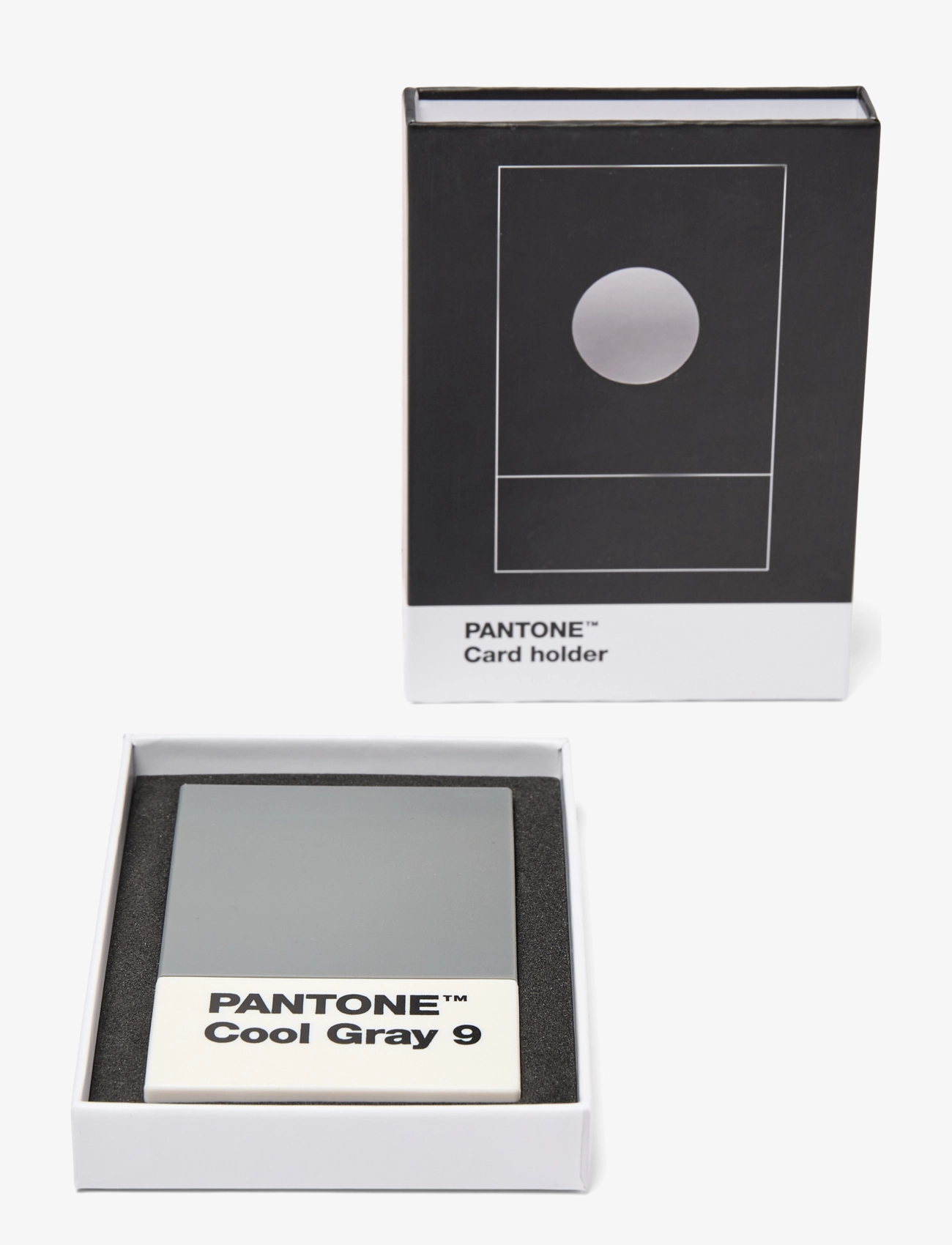 PANTONE - PANTONE CREDITCARD HOLDER IN MATTE AND GIFTBOX - kortholdere - cool gray 9 - 3