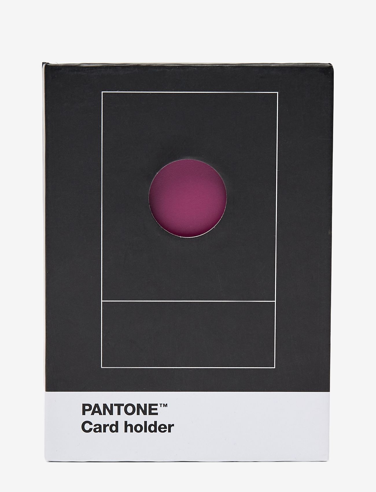 PANTONE - PANTONE CREDITCARD HOLDER IN MATTE AND GIFTBOX - karšu maks - aubergine 229 - 1