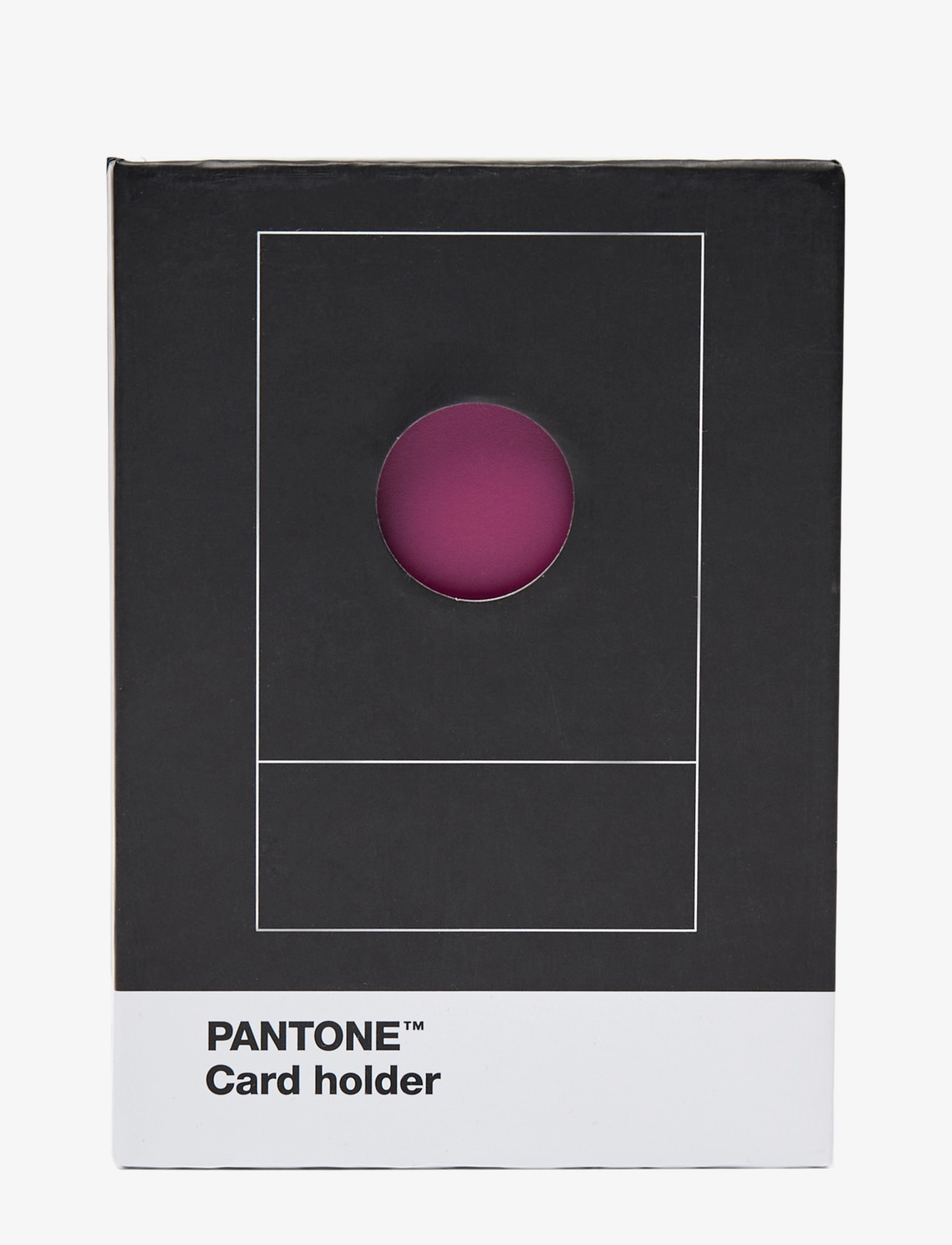 PANTONE - PANTONE CREDITCARD HOLDER IN MATTE AND GIFTBOX - kartenetuis - aubergine 229 - 2
