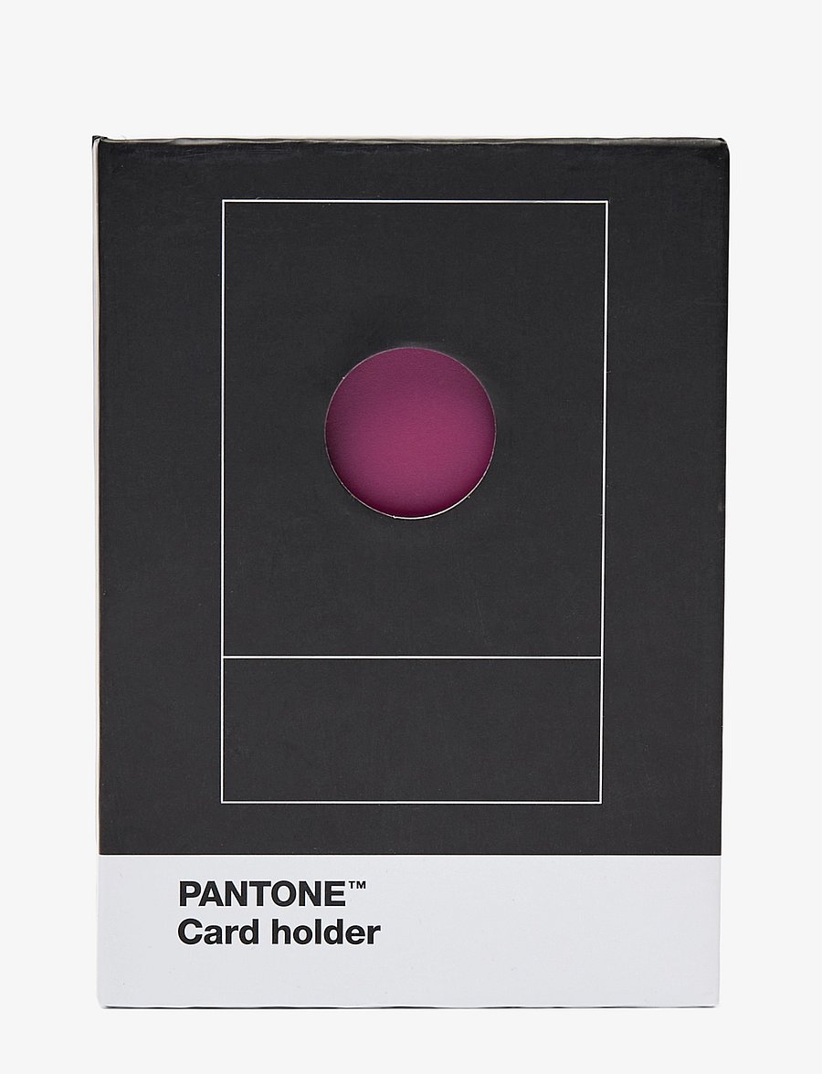 PANTONE - PANTONE CREDITCARD HOLDER IN MATTE AND GIFTBOX - kartenetuis - aubergine 229 - 2