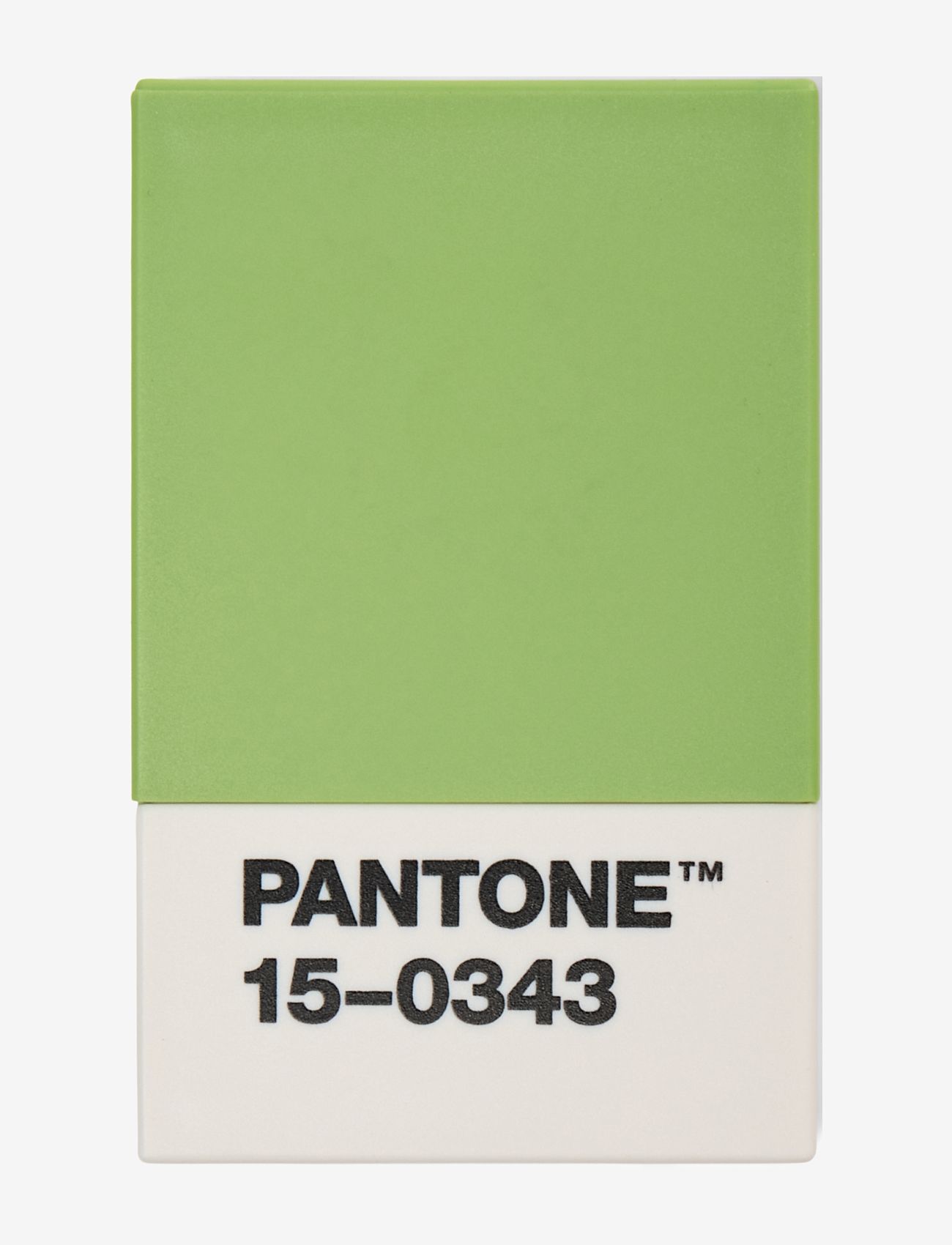 PANTONE - PANTONE CREDITCARD HOLDER IN MATTE AND GIFTBOX - karšu maks - greenery 15-0343 - 0