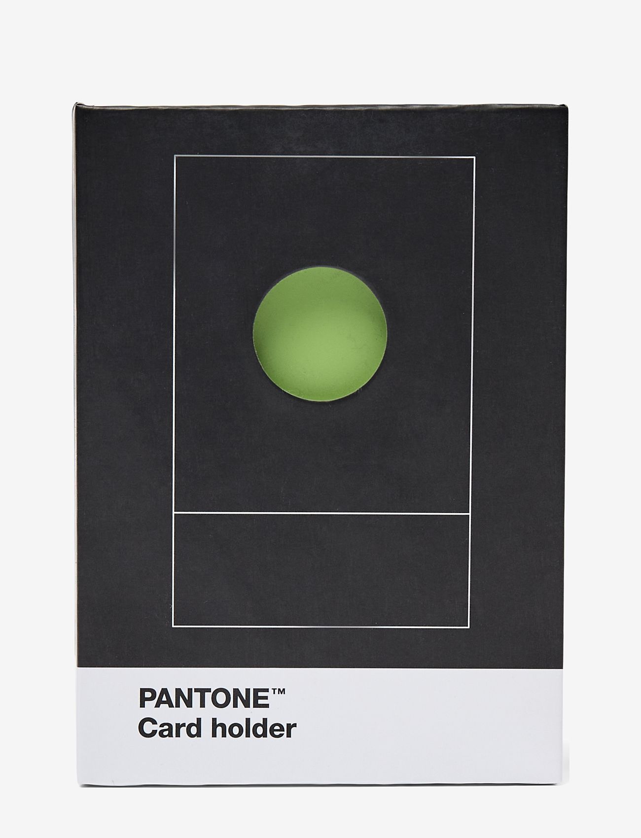 PANTONE - PANTONE CREDITCARD HOLDER IN MATTE AND GIFTBOX - mažiausios kainos - greenery 15-0343 - 1