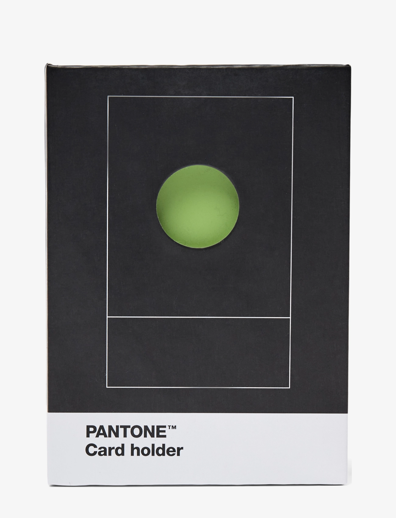 PANTONE - PANTONE CREDITCARD HOLDER IN MATTE AND GIFTBOX - kartenetuis - greenery 15-0343 - 2