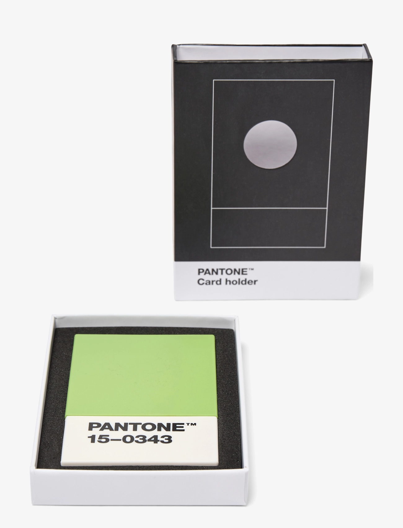 PANTONE - PANTONE CREDITCARD HOLDER IN MATTE AND GIFTBOX - kartenetuis - greenery 15-0343 - 3