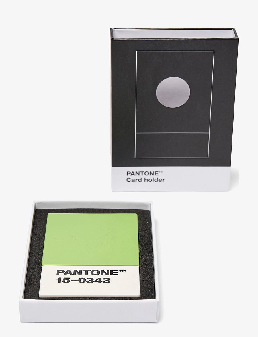 PANTONE - PANTONE CREDITCARD HOLDER IN MATTE AND GIFTBOX - kortholdere - greenery 15-0343 - 3