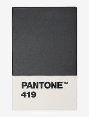 PANTONE - PANTONE CREDITCARD HOLDER IN MATTE AND GIFTBOX - karšu maks - black 419 - 0