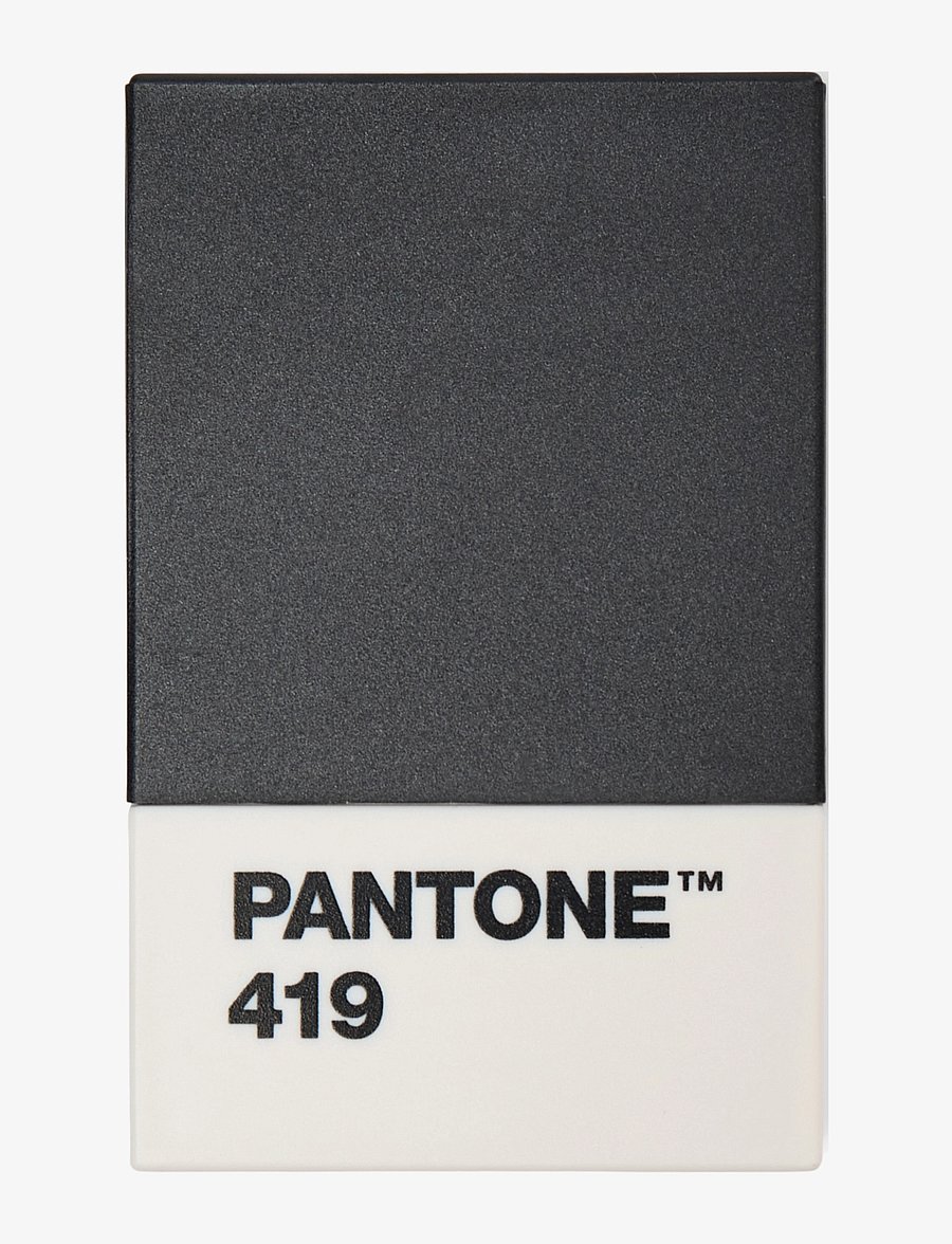 PANTONE - PANTONE CREDITCARD HOLDER IN MATTE AND GIFTBOX - korthållare - black 419 - 1